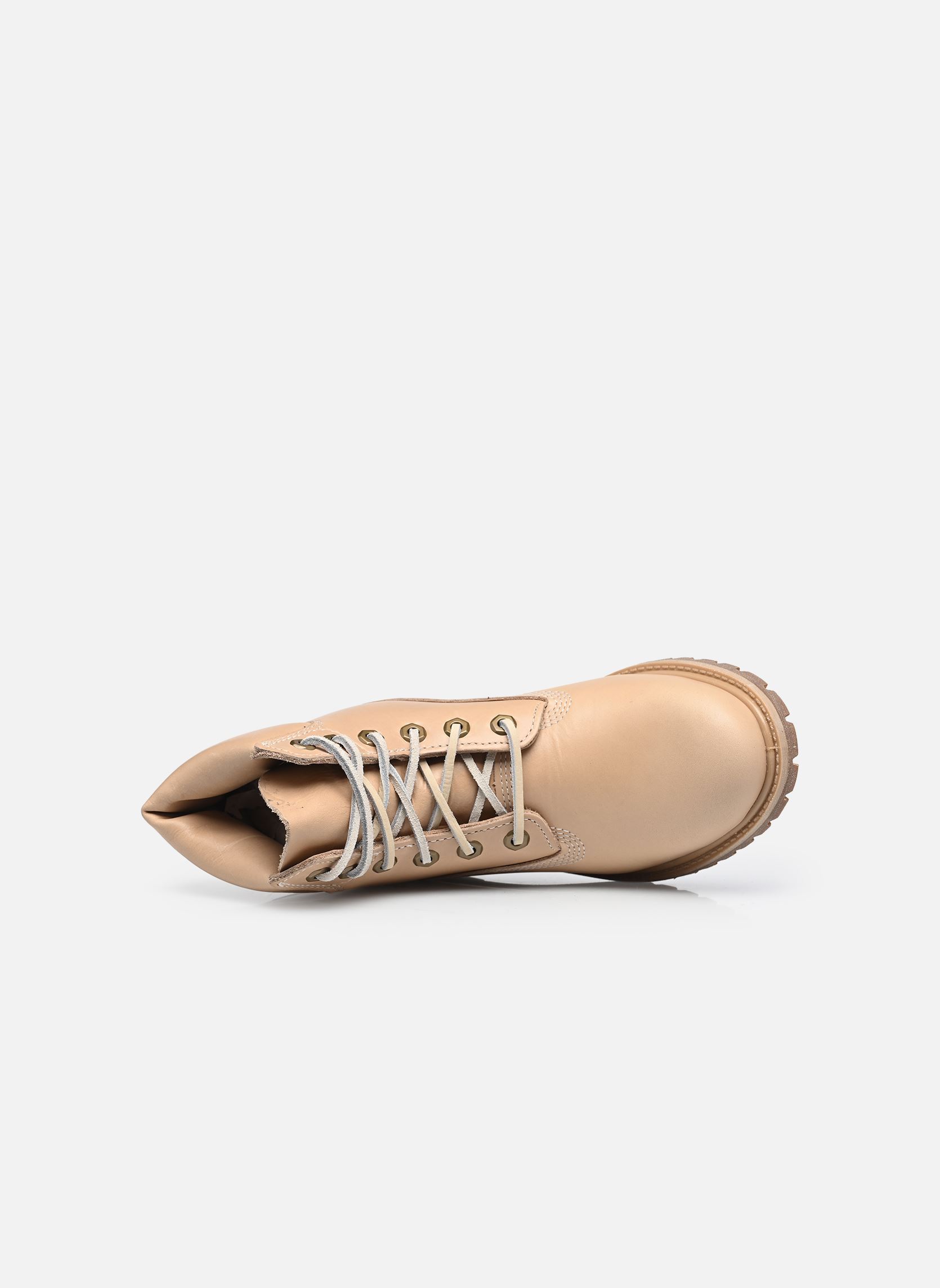 Geschnürte Stiefeletten Timberland Premium 6 Inch Lace Up Waterp damen braun Timberland Geschnürte Stiefeletten Timberland Premium 6 Inch Lace Up Waterp damen braun MEDIUM BEIGE FULL GRAIN