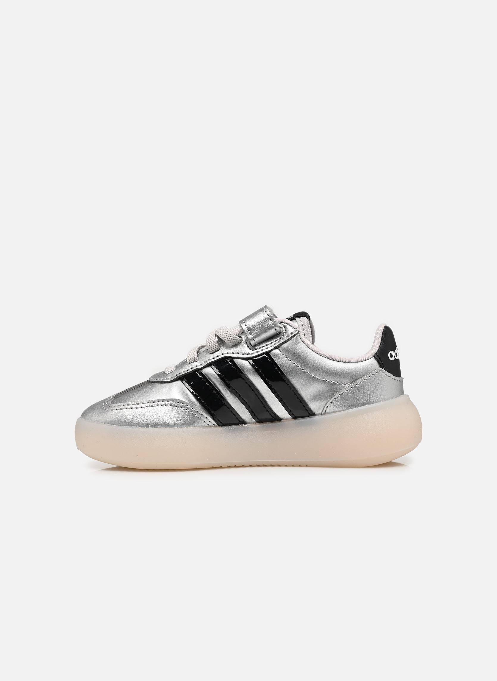 Baskets BARREDA DECODE EL C fille argent adidas sportswear Baskets BARREDA DECODE EL C fille argent SILVMT/CBLACK/CWHITE