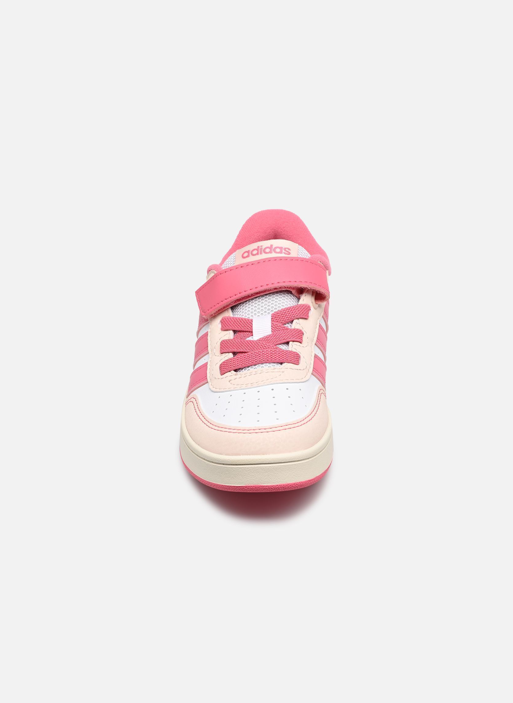 Sneakers BREAKBASE C meisjes roze adidas sportswear Sneakers BREAKBASE C meisjes roze FTWWHT/PNKFUS/WONQUA