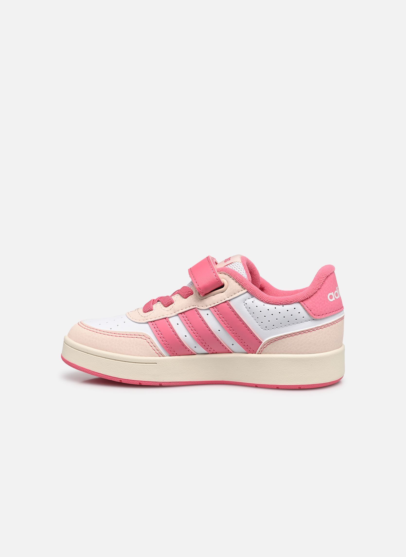 Sneakers BREAKBASE C meisjes roze adidas sportswear Sneakers BREAKBASE C meisjes roze FTWWHT/PNKFUS/WONQUA