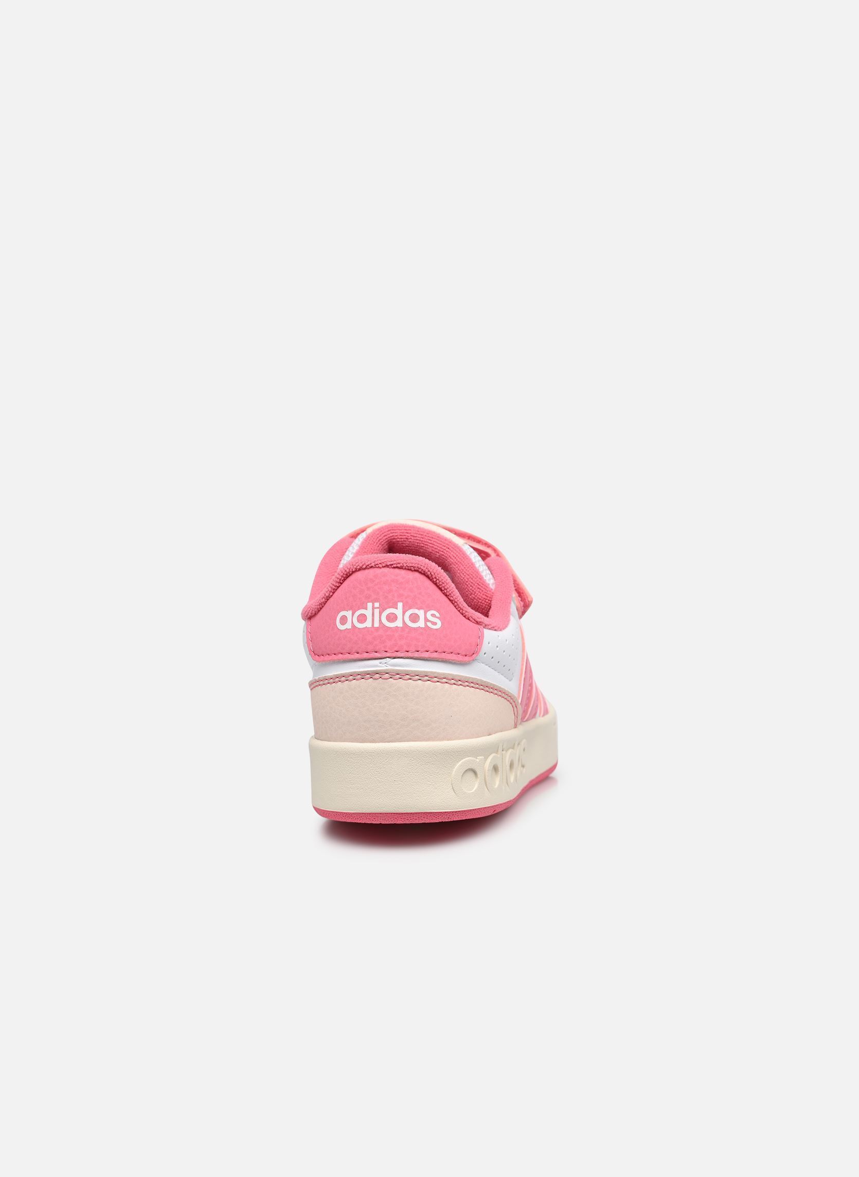 Sneakers BREAKBASE C meisjes roze adidas sportswear Sneakers BREAKBASE C meisjes roze FTWWHT/PNKFUS/WONQUA