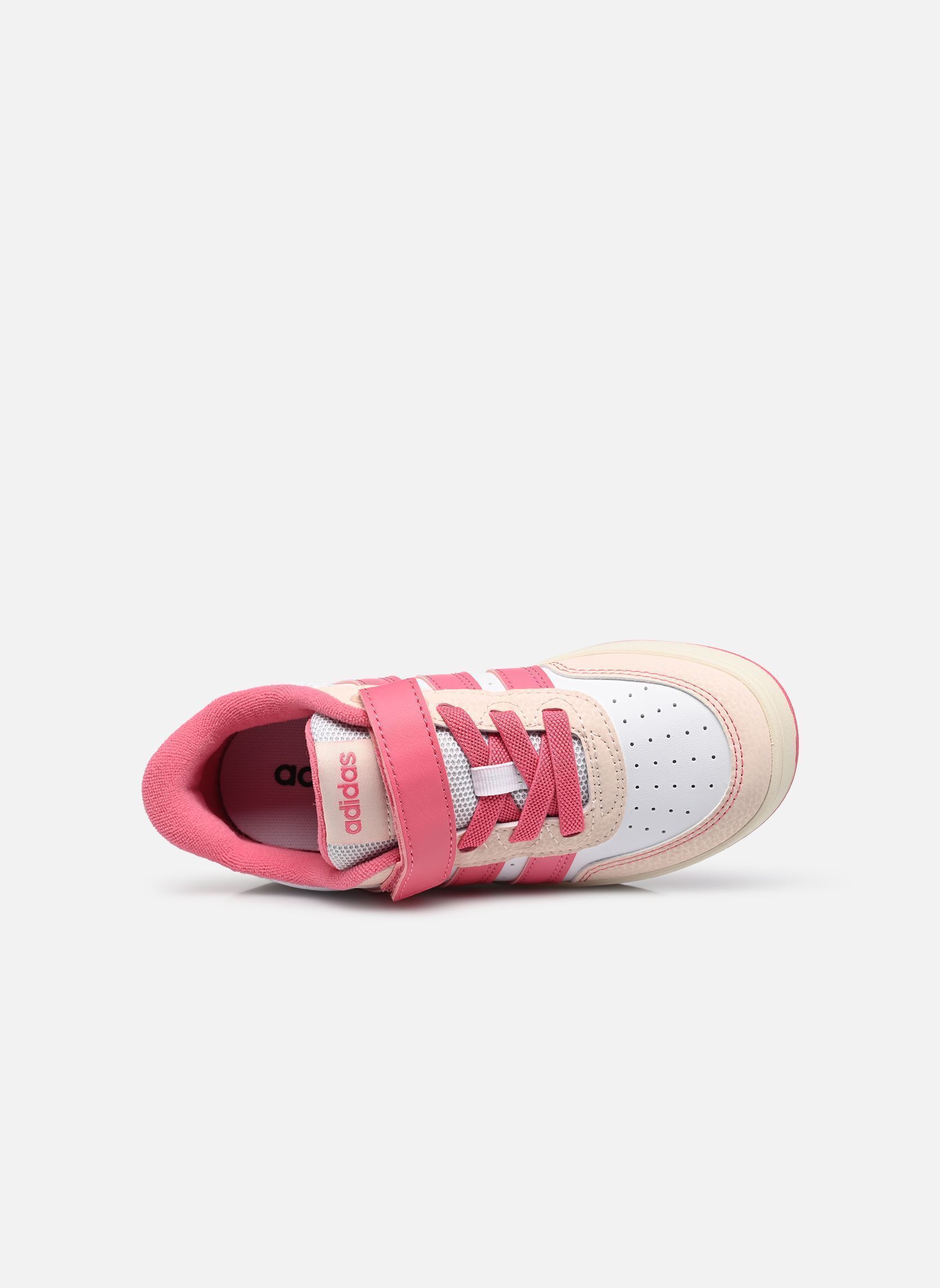 Sneakers BREAKBASE C meisjes roze adidas sportswear Sneakers BREAKBASE C meisjes roze FTWWHT/PNKFUS/WONQUA