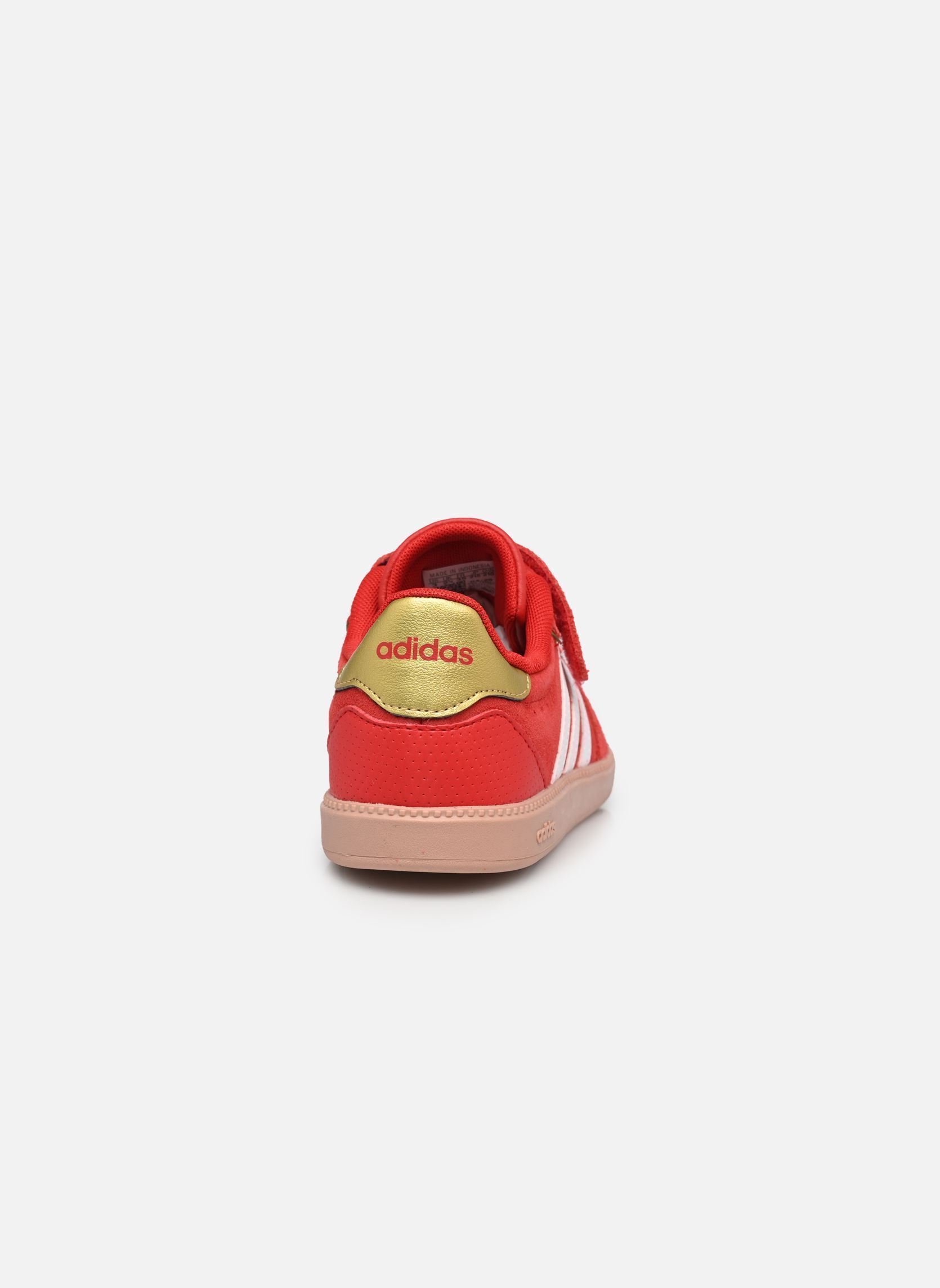 Baskets basses BREAKNET SLEEK EL C fille rouge adidas sportswear Baskets basses BREAKNET SLEEK EL C fille rouge BETTER SCARLET