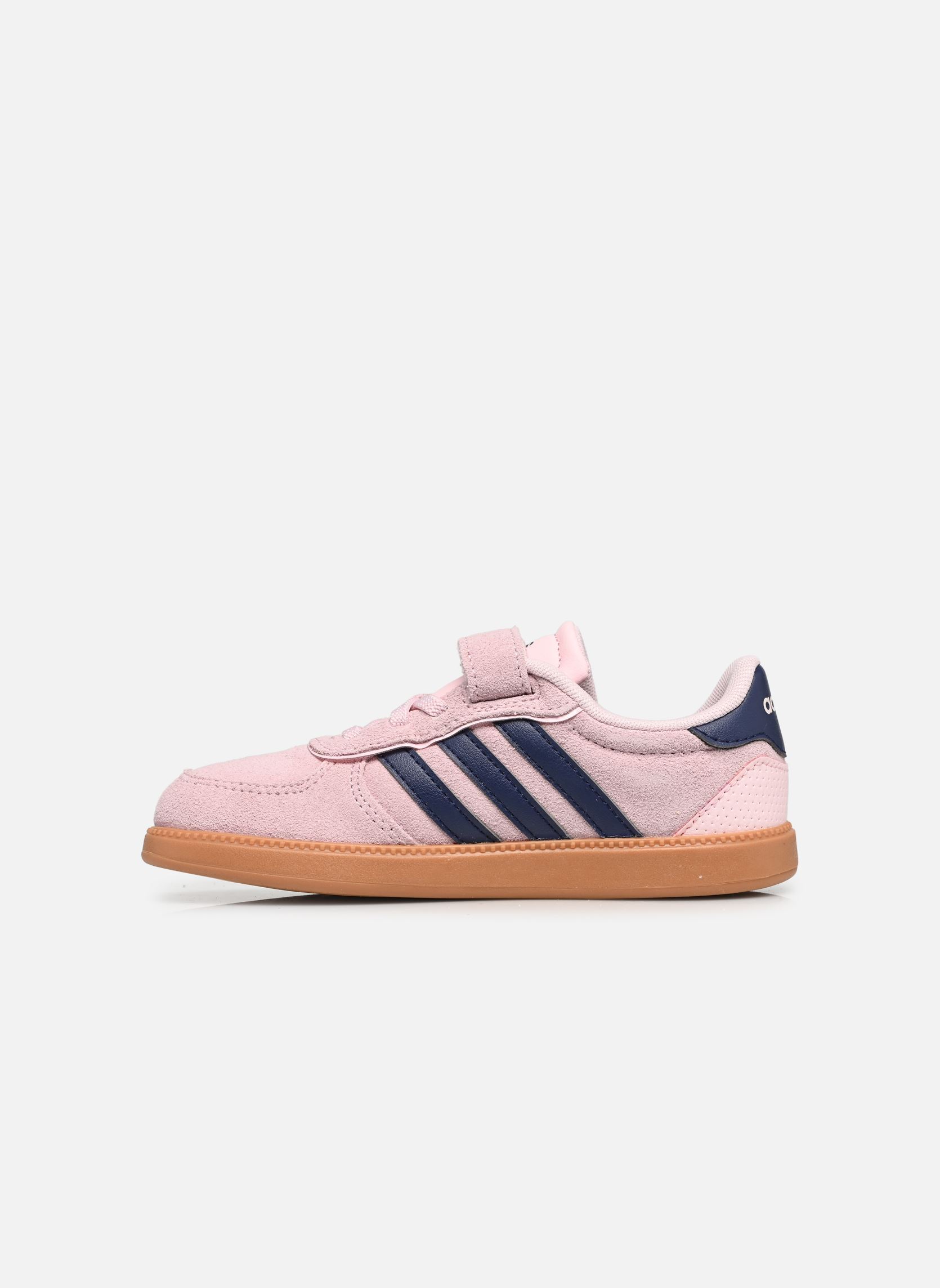 Niedrige Sneaker BREAKNET SLEEK EL C mädchen rosa adidas sportswear Niedrige Sneaker BREAKNET SLEEK EL C mädchen rosa CLEAR PINK