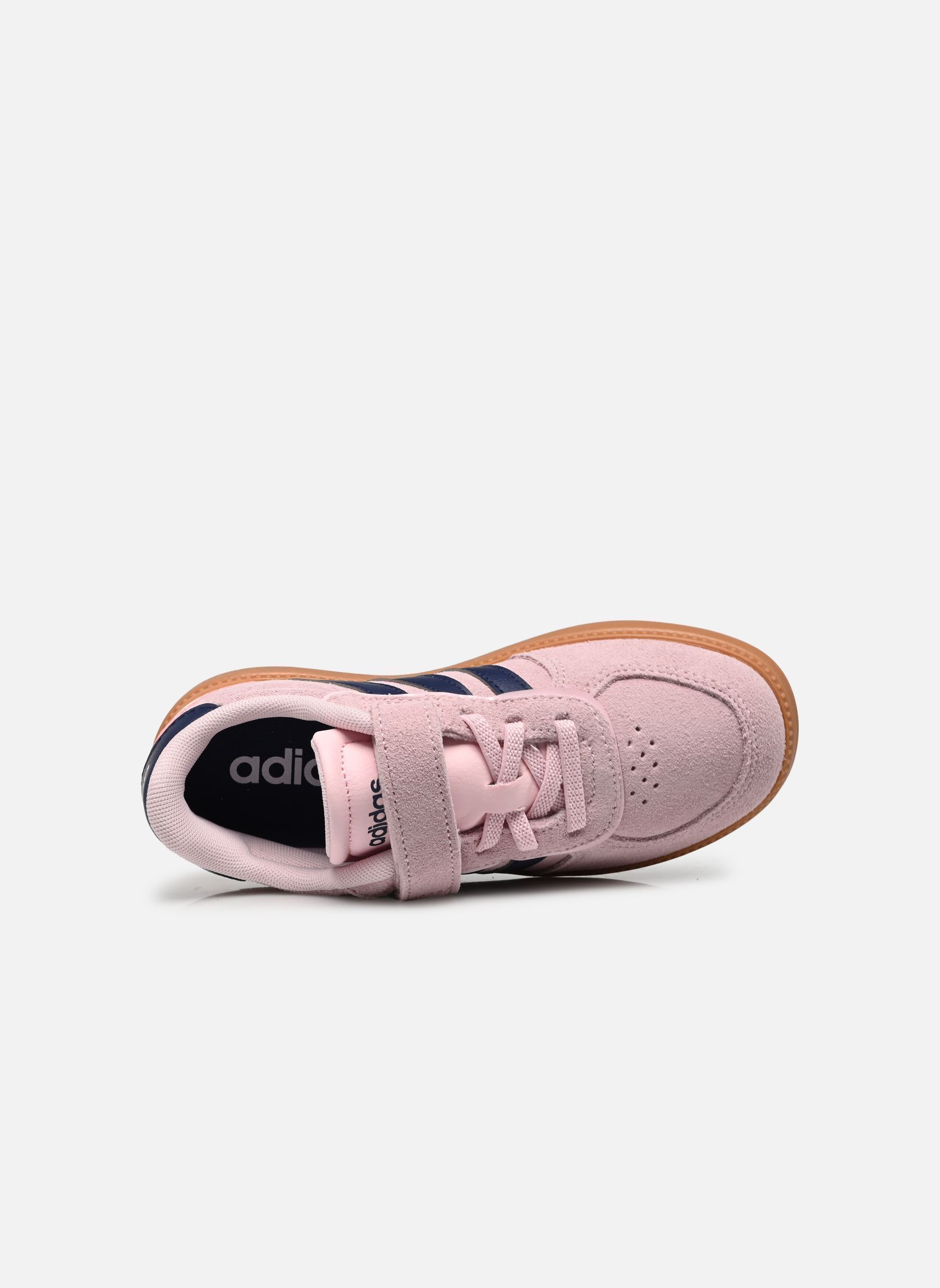 Niedrige Sneaker BREAKNET SLEEK EL C mädchen rosa adidas sportswear Niedrige Sneaker BREAKNET SLEEK EL C mädchen rosa CLEAR PINK