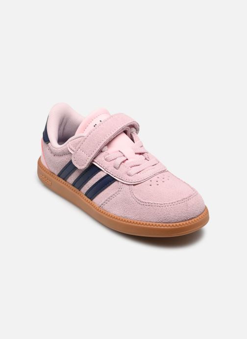 adidas sportswear Niedrige Sneaker BREAKNET SLEEK EL C mädchen rosa
