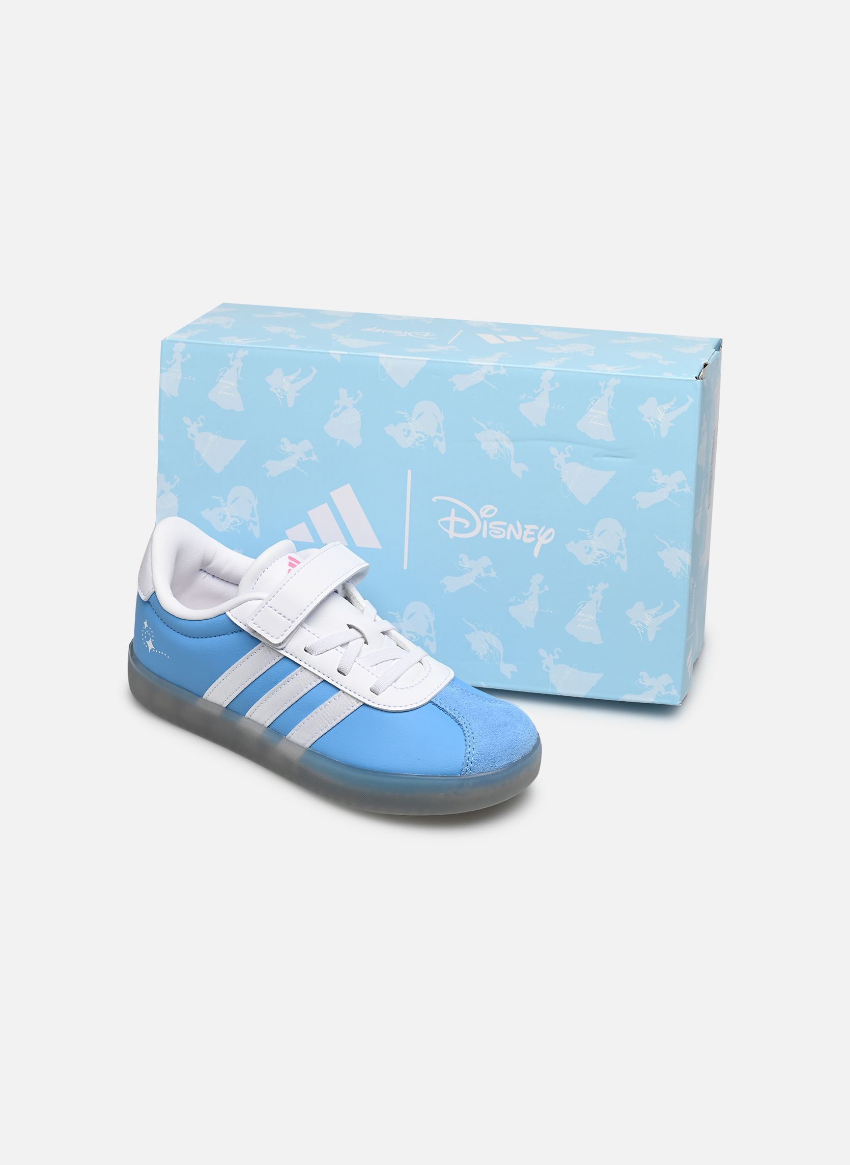 Baskets Vl Court 3.0 Cinderella El C bleu adidas sportswear Baskets Vl Court 3.0 Cinderella El C bleu SEBLBU/FTWWHT/LUCPNK