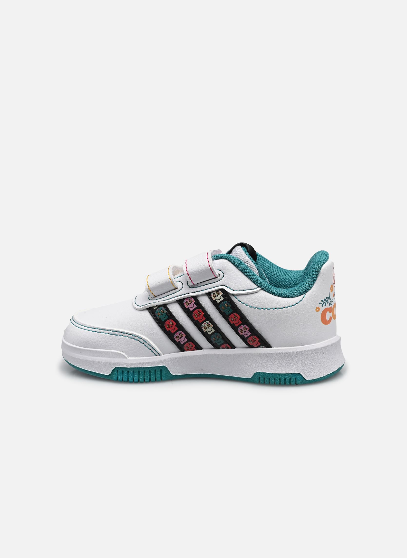 Sneakers Tensaur Coco Cf I meerkleurig adidas sportswear Sneakers Tensaur Coco Cf I meerkleurig FTWWHT/CBLACK/PURTEA