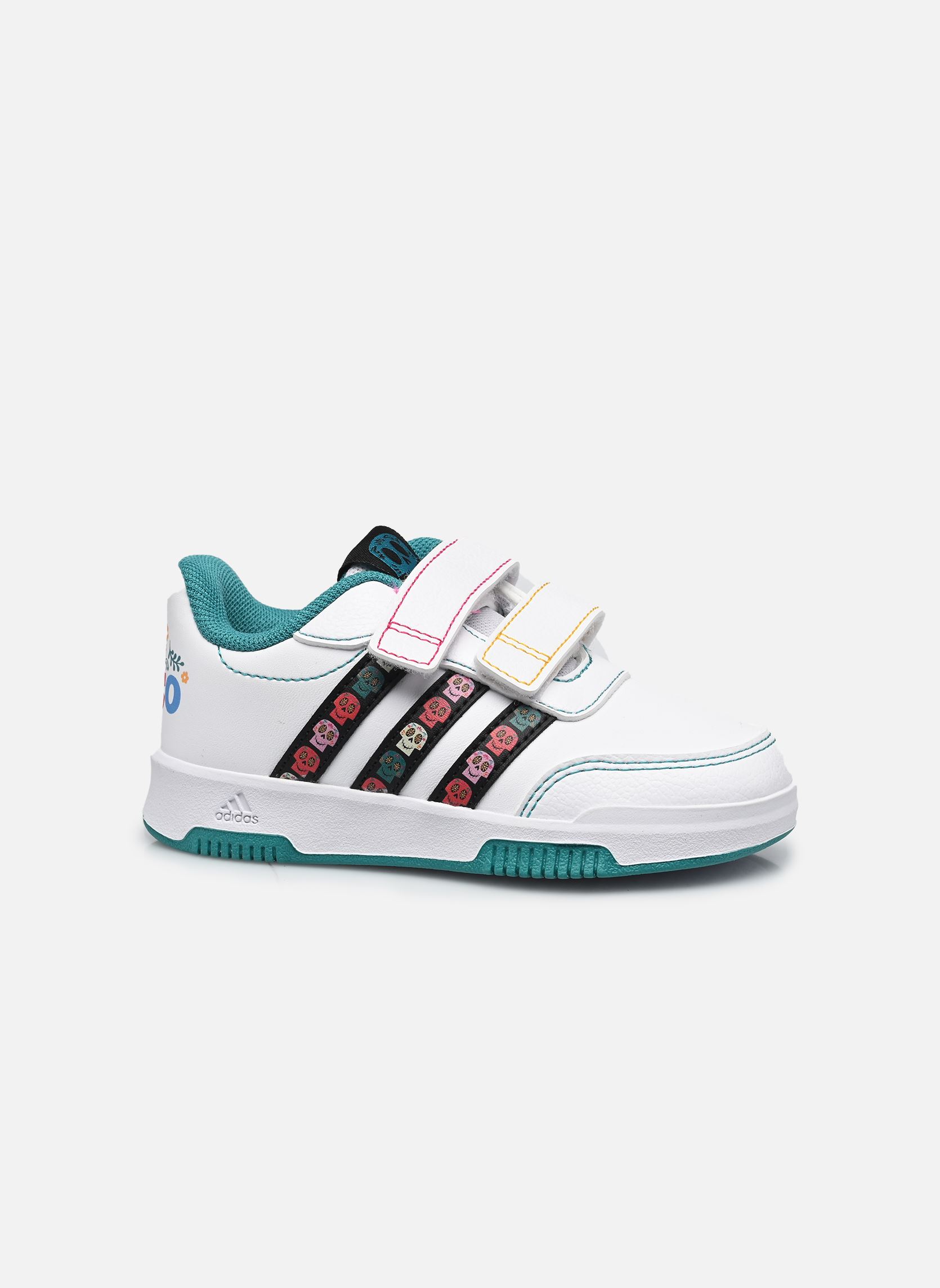 Sneakers Tensaur Coco Cf I meerkleurig adidas sportswear Sneakers Tensaur Coco Cf I meerkleurig FTWWHT/CBLACK/PURTEA