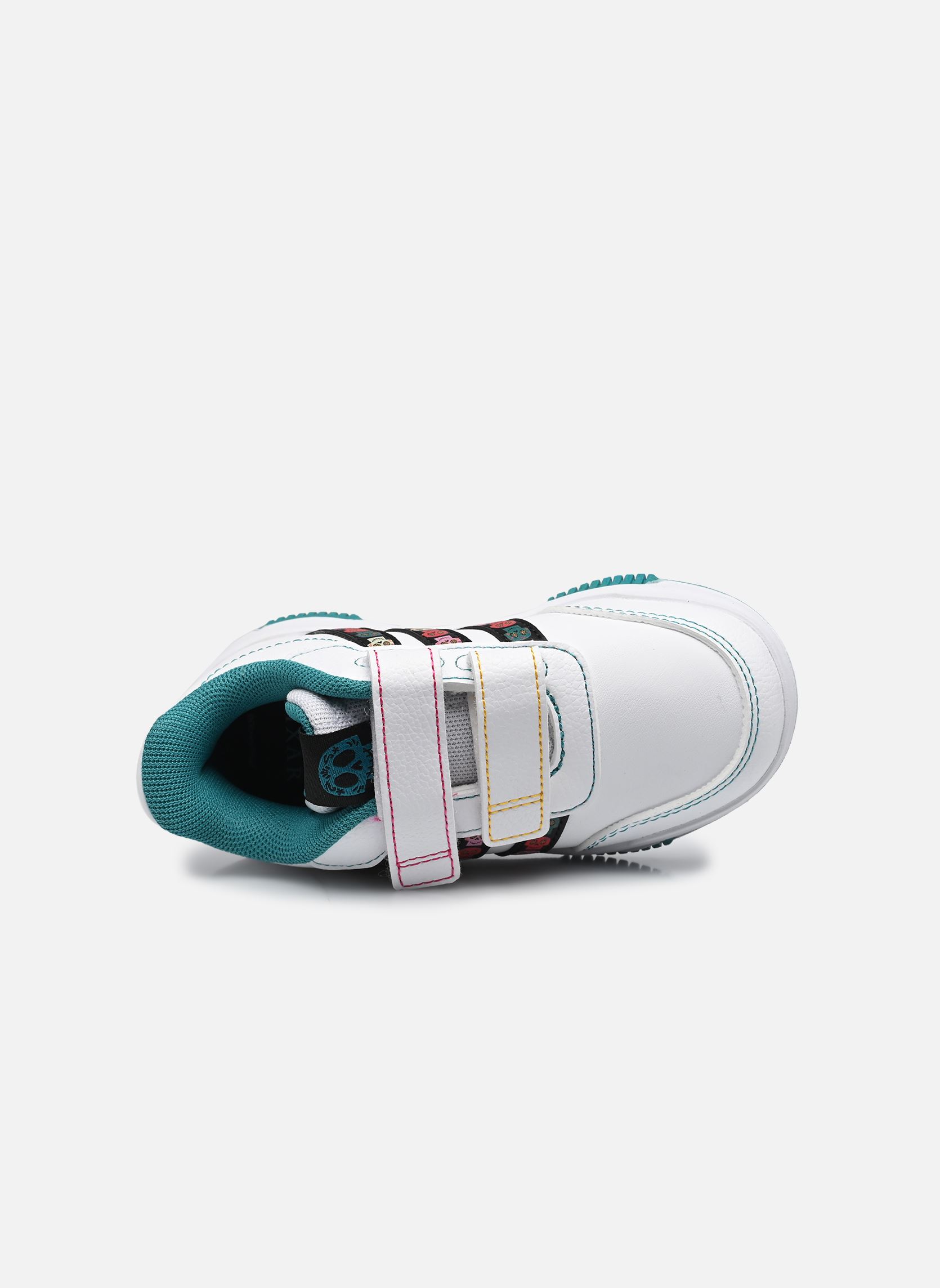 Sneakers Tensaur Coco Cf I meerkleurig adidas sportswear Sneakers Tensaur Coco Cf I meerkleurig FTWWHT/CBLACK/PURTEA