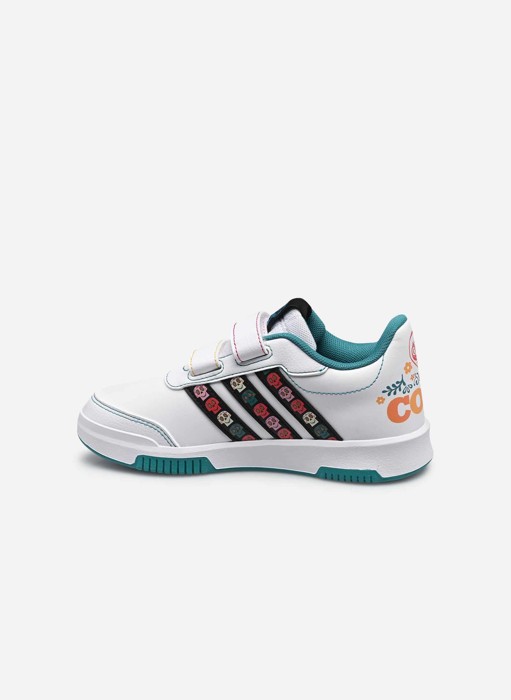 Baskets Tensaur Coco Cf K multicolore adidas sportswear Baskets Tensaur Coco Cf K multicolore FTWWHT/CBLACK/PURTEA