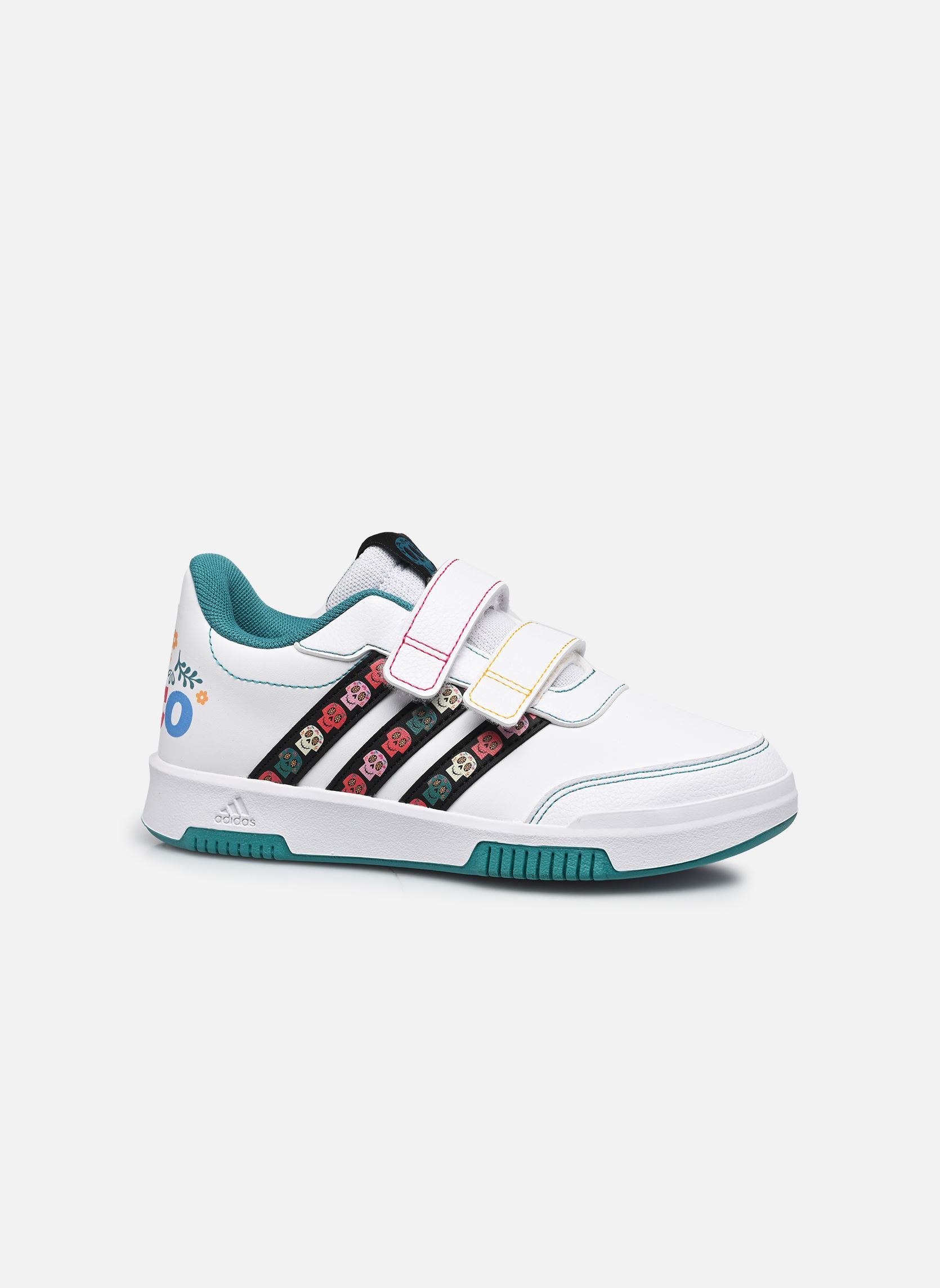 Baskets Tensaur Coco Cf K multicolore adidas sportswear Baskets Tensaur Coco Cf K multicolore FTWWHT/CBLACK/PURTEA