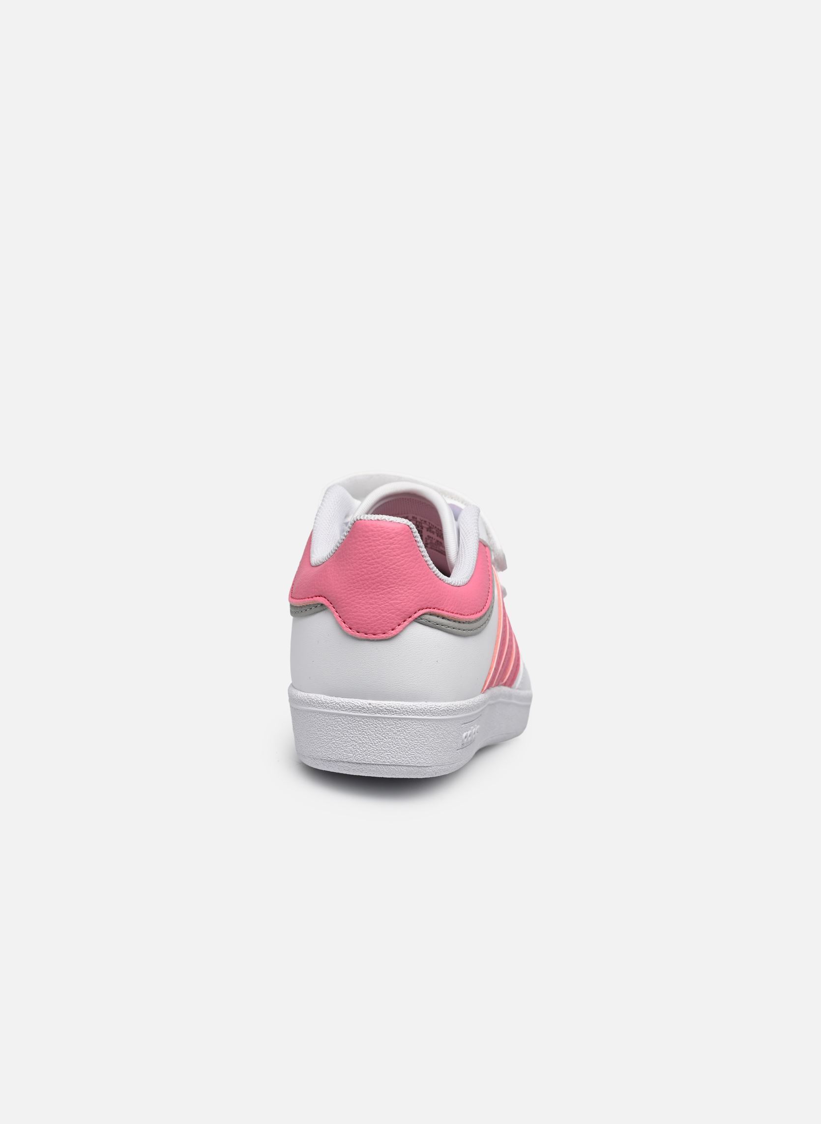 Baskets Hoops 4.0 Cf C blanc adidas sportswear Baskets Hoops 4.0 Cf C blanc FTWWHT/PNKFUS/GRETWO
