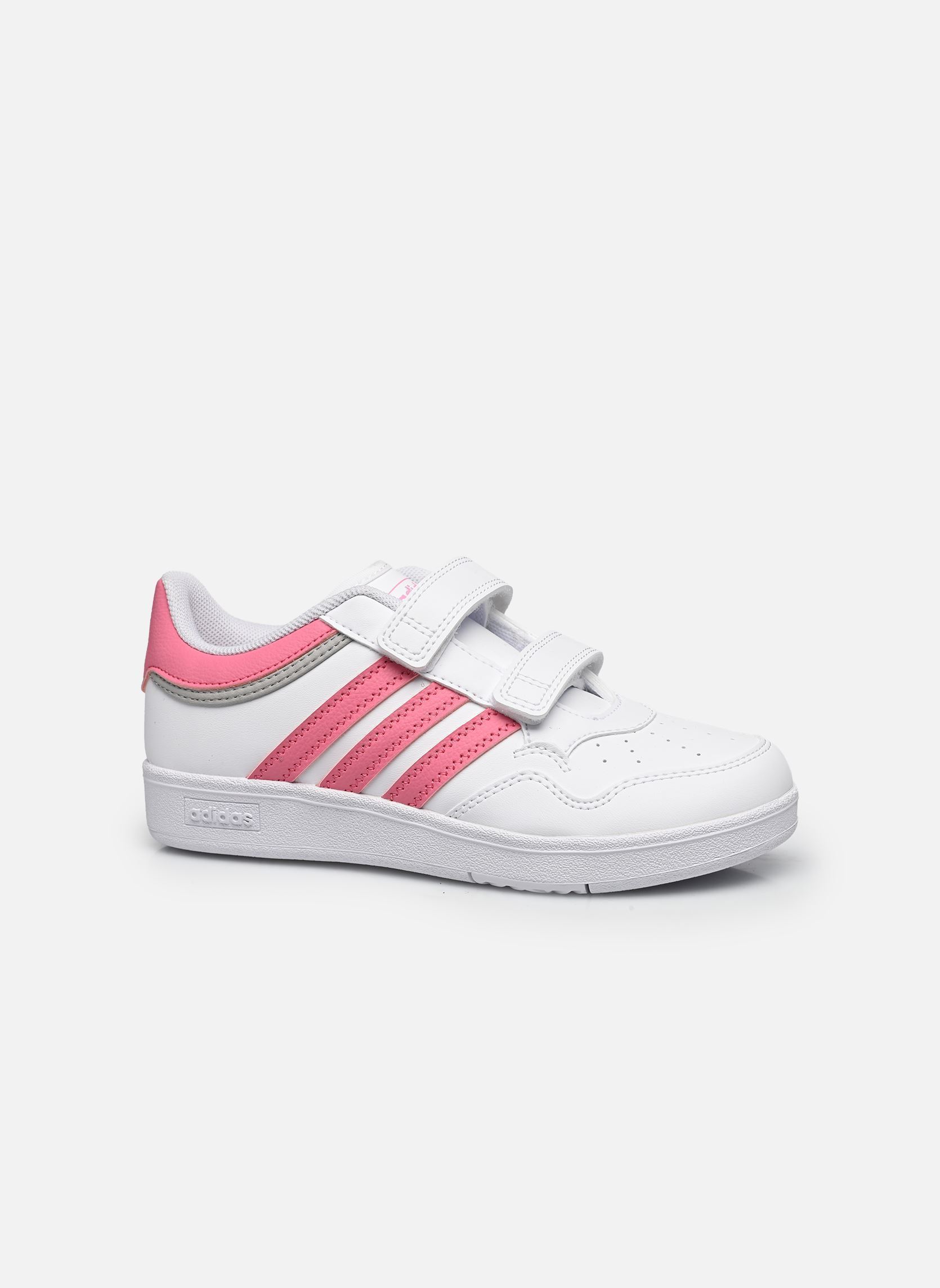 Baskets Hoops 4.0 Cf C blanc adidas sportswear Baskets Hoops 4.0 Cf C blanc FTWWHT/PNKFUS/GRETWO