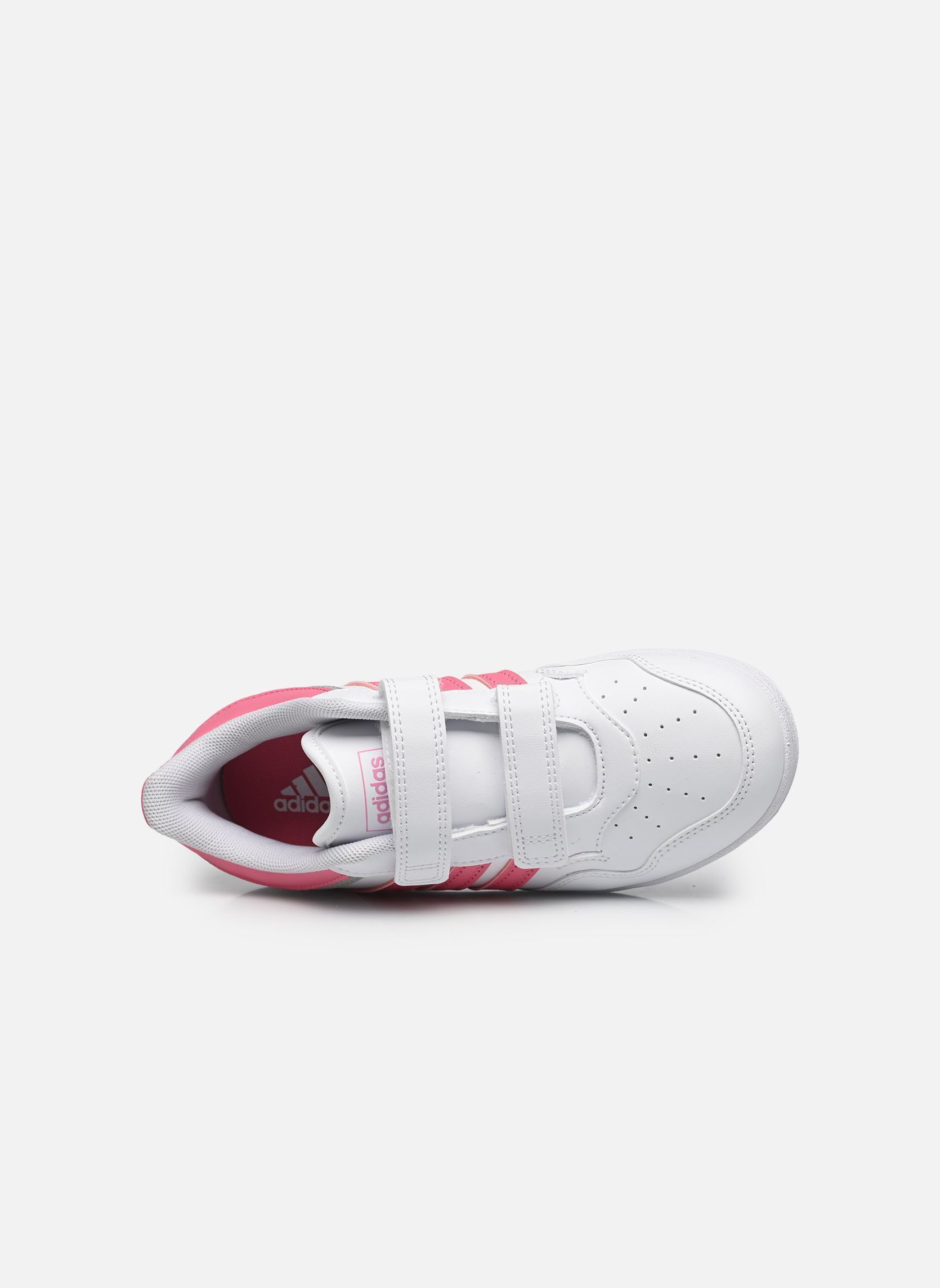 Baskets Hoops 4.0 Cf C blanc adidas sportswear Baskets Hoops 4.0 Cf C blanc FTWWHT/PNKFUS/GRETWO