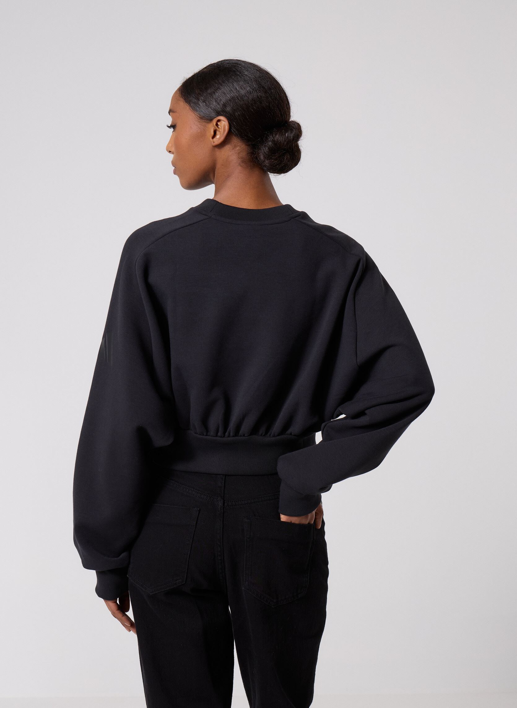 Sweatshirts mit Reißverschluss W ALL SZN SL SW damen schwarz adidas sportswear Sweatshirts mit Reißverschluss W ALL SZN SL SW damen schwarz BLACK
