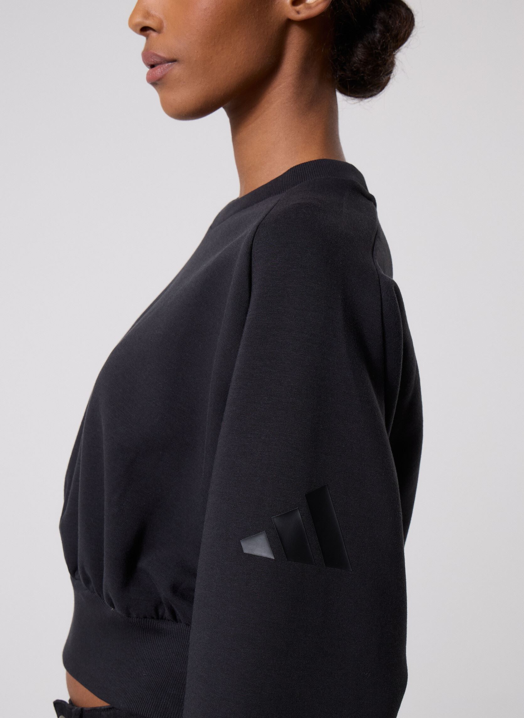 Sweatshirts mit Reißverschluss W ALL SZN SL SW damen schwarz adidas sportswear Sweatshirts mit Reißverschluss W ALL SZN SL SW damen schwarz BLACK