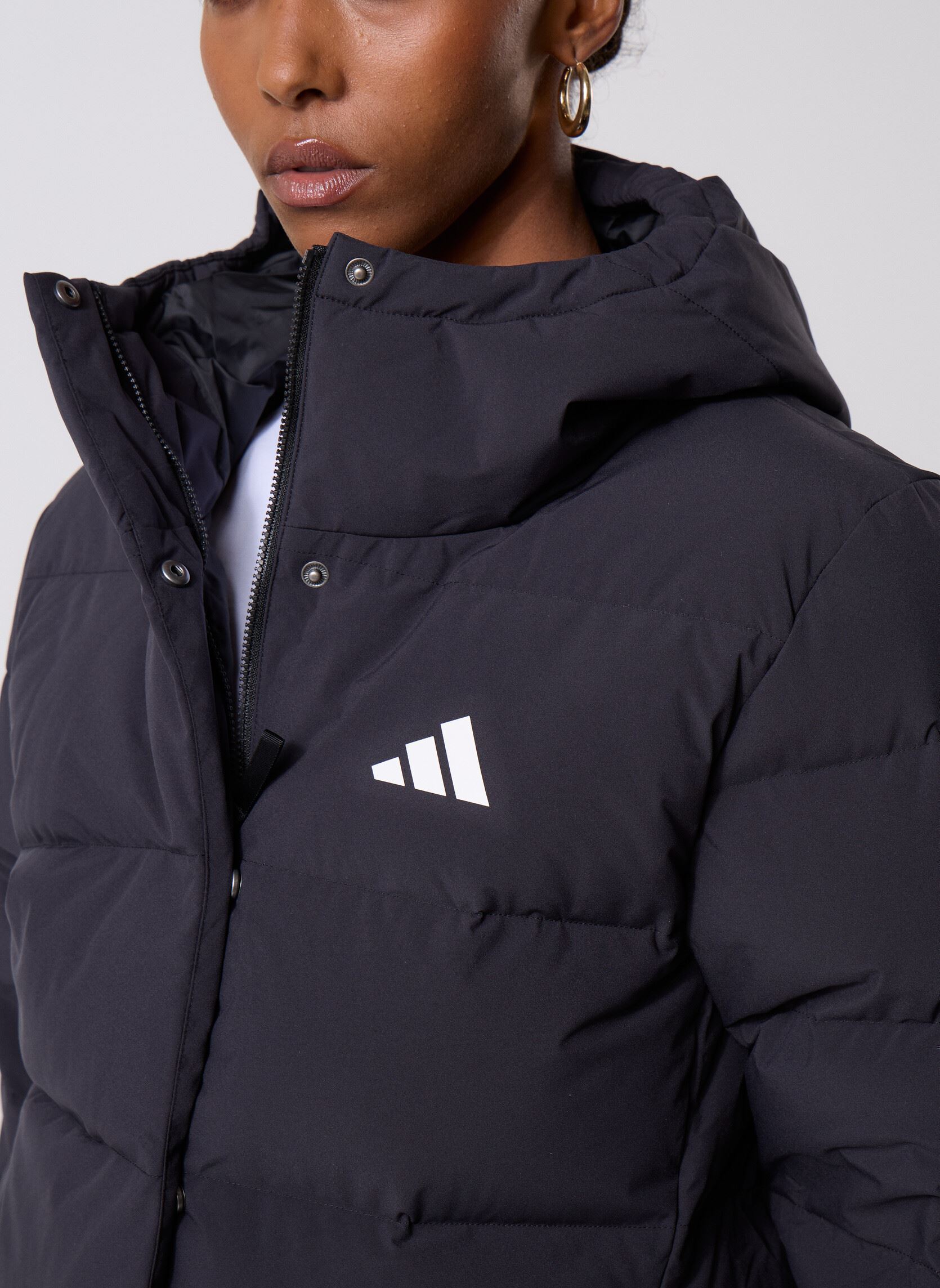 Gewatteerde jassen W HELIONIC HD J dames zwart adidas sportswear Gewatteerde jassen W HELIONIC HD J dames zwart Black