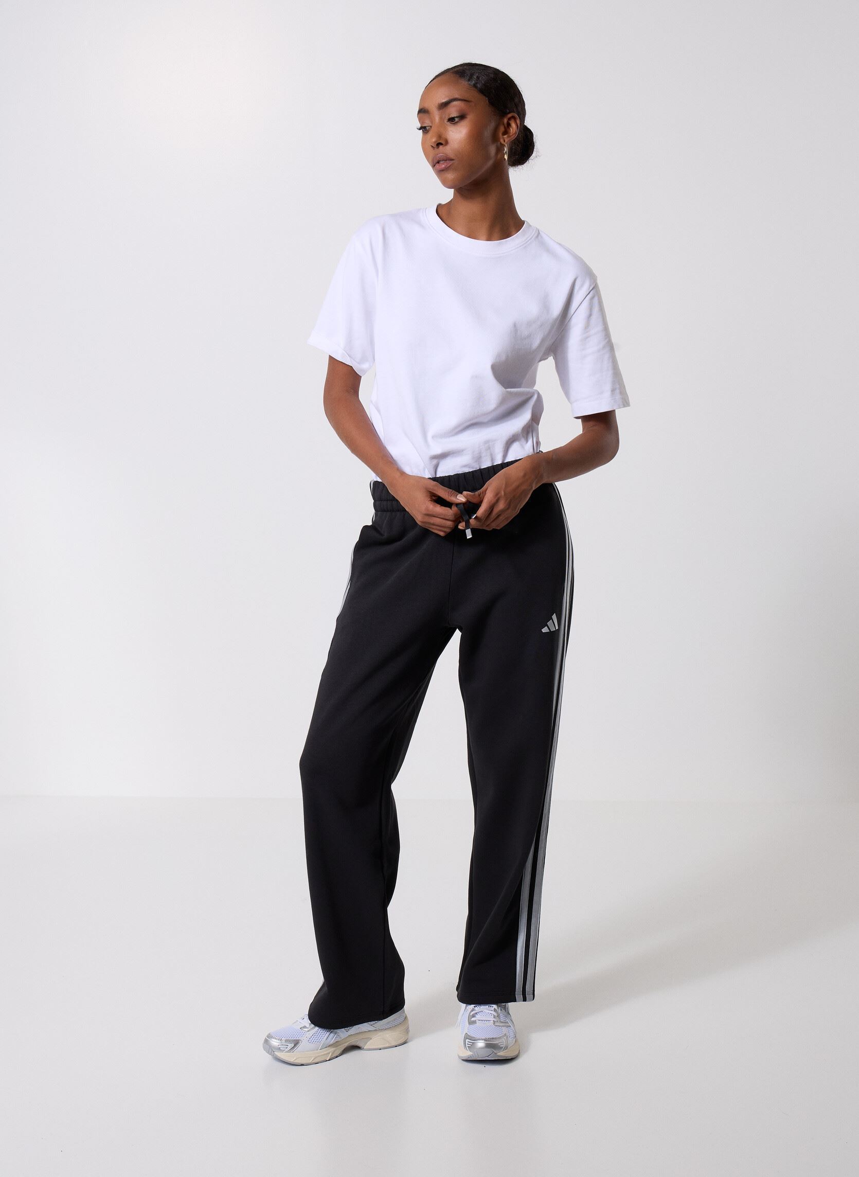 Bas de jogging W HOL FL PT femme noir adidas sportswear Bas de jogging W HOL FL PT femme noir Black/Silvmt