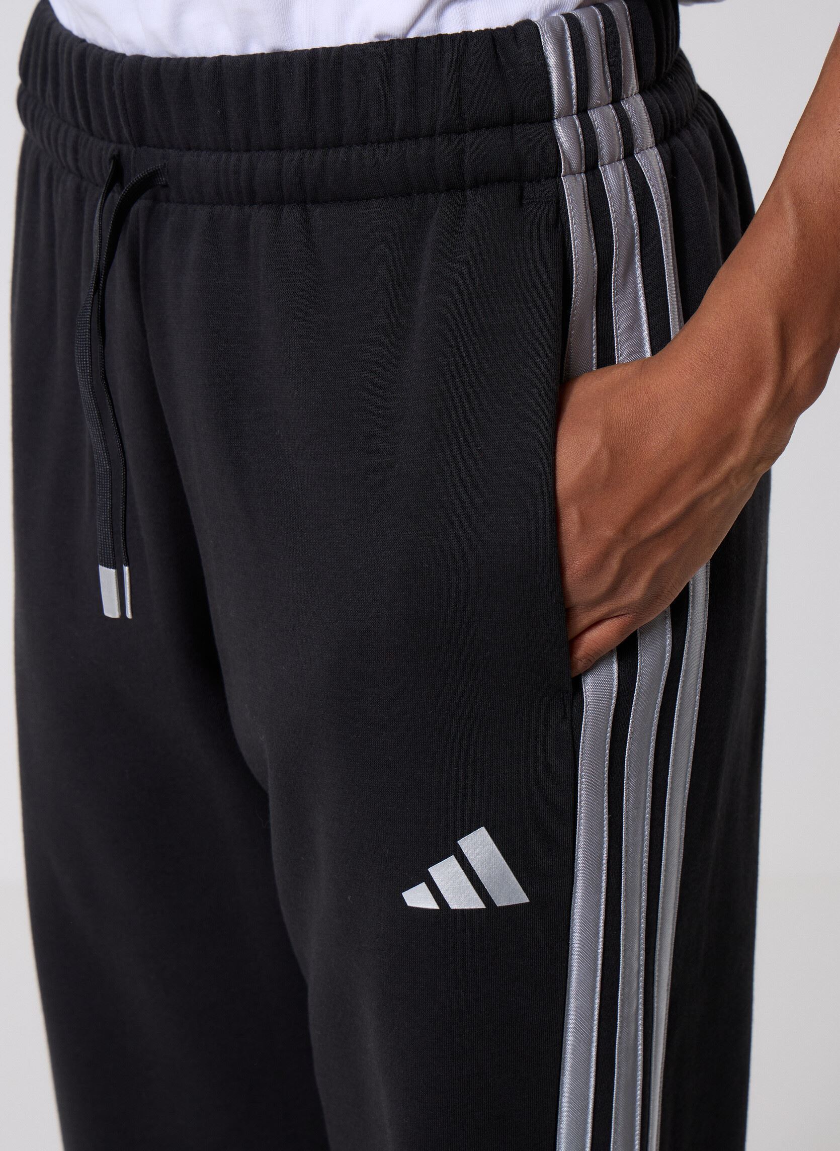 Bas de jogging W HOL FL PT femme noir adidas sportswear Bas de jogging W HOL FL PT femme noir Black/Silvmt