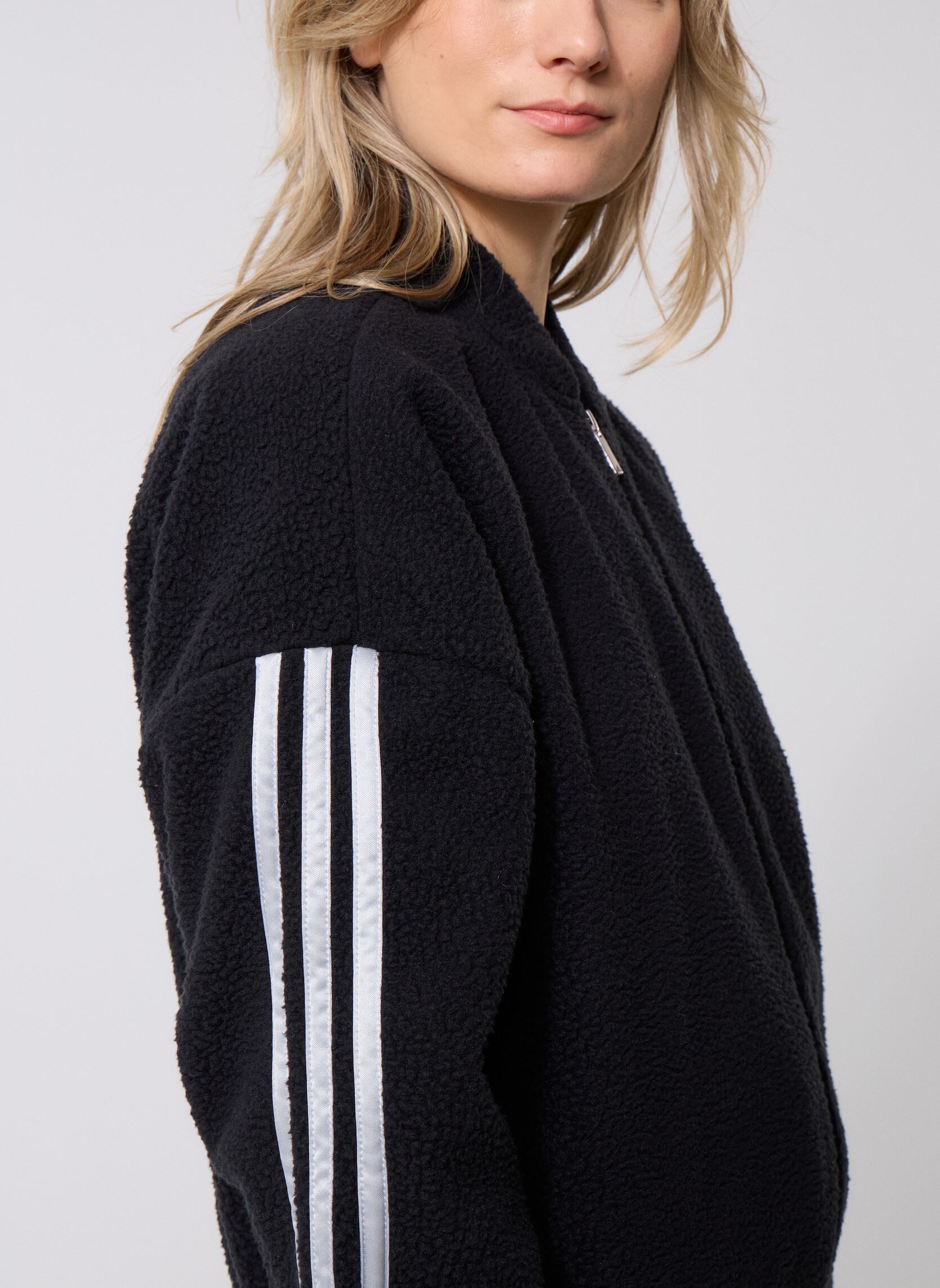 Sweats zippés W HOL FZ femme noir adidas sportswear Sweats zippés W HOL FZ femme noir Black/Silvmt