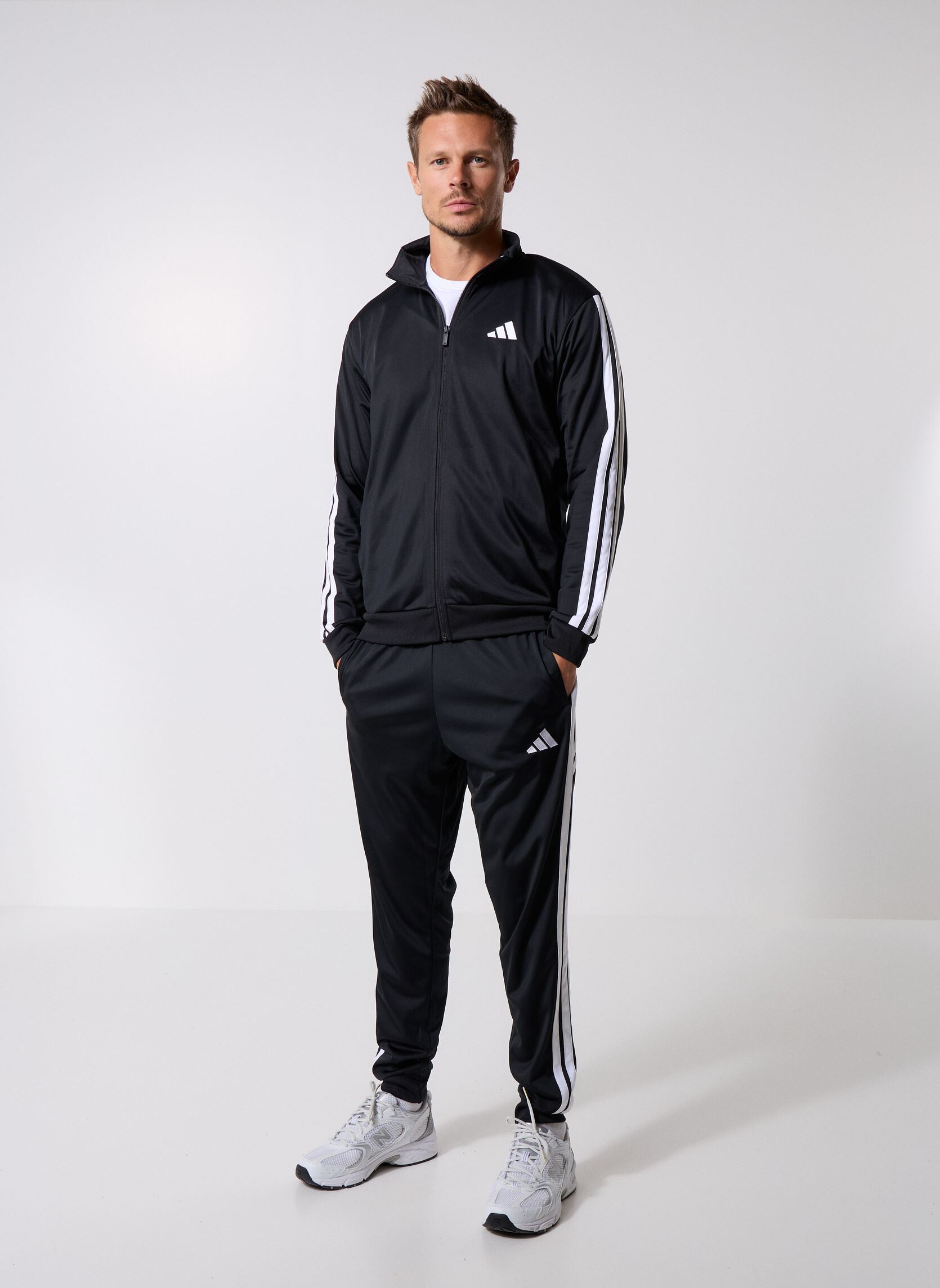 Joggings M 3S TR RT PT homme noir adidas sportswear Joggings M 3S TR RT PT homme noir Black