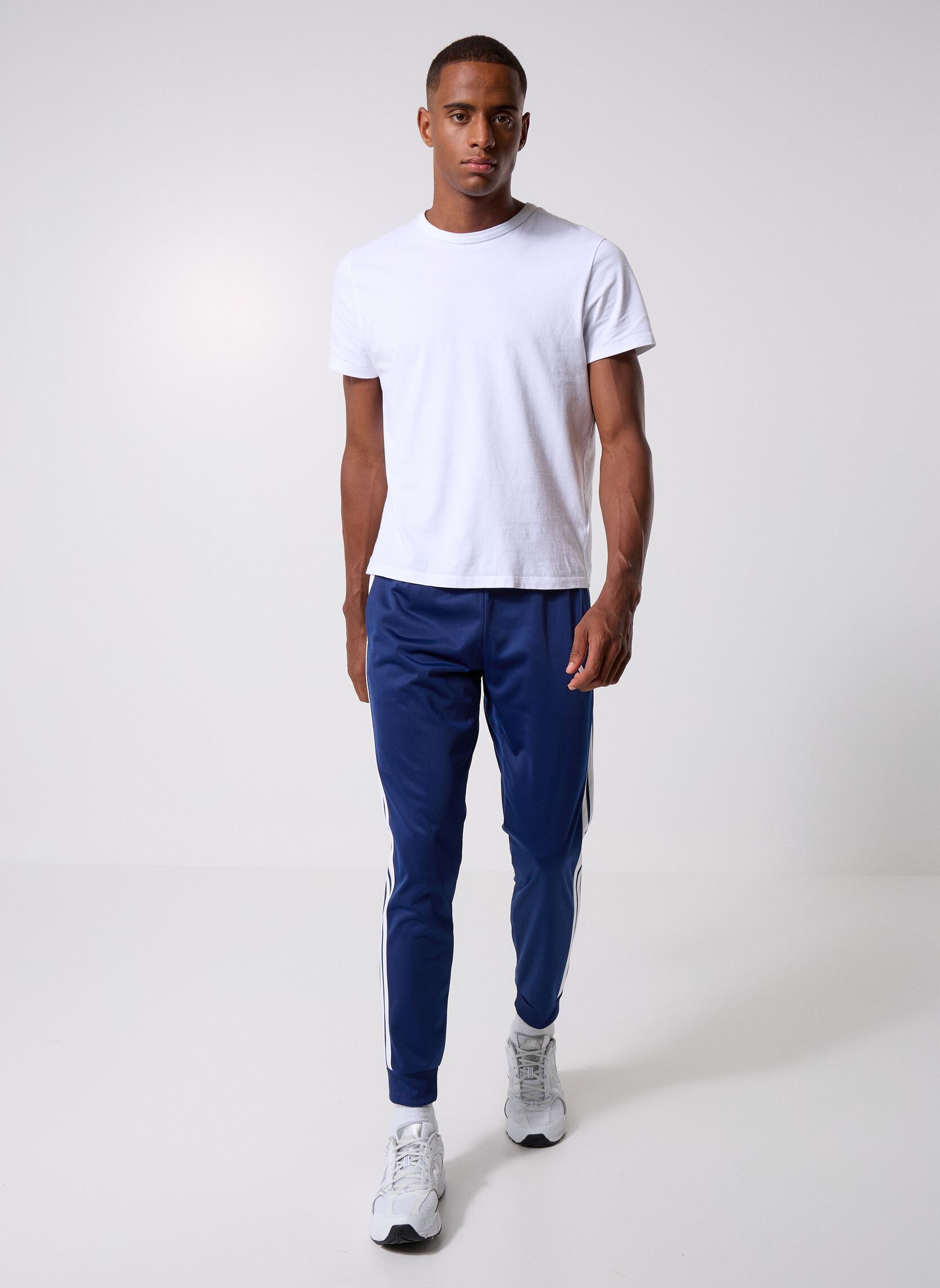 Joggings M 3S TR RT PT homme bleu adidas sportswear Joggings M 3S TR RT PT homme bleu Dkblue