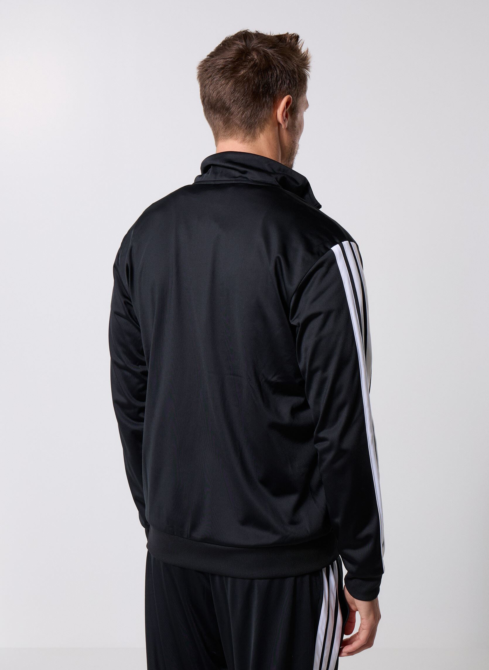 Trainingsvest M 3S TR TT heren zwart adidas sportswear Trainingsvest M 3S TR TT heren zwart Black