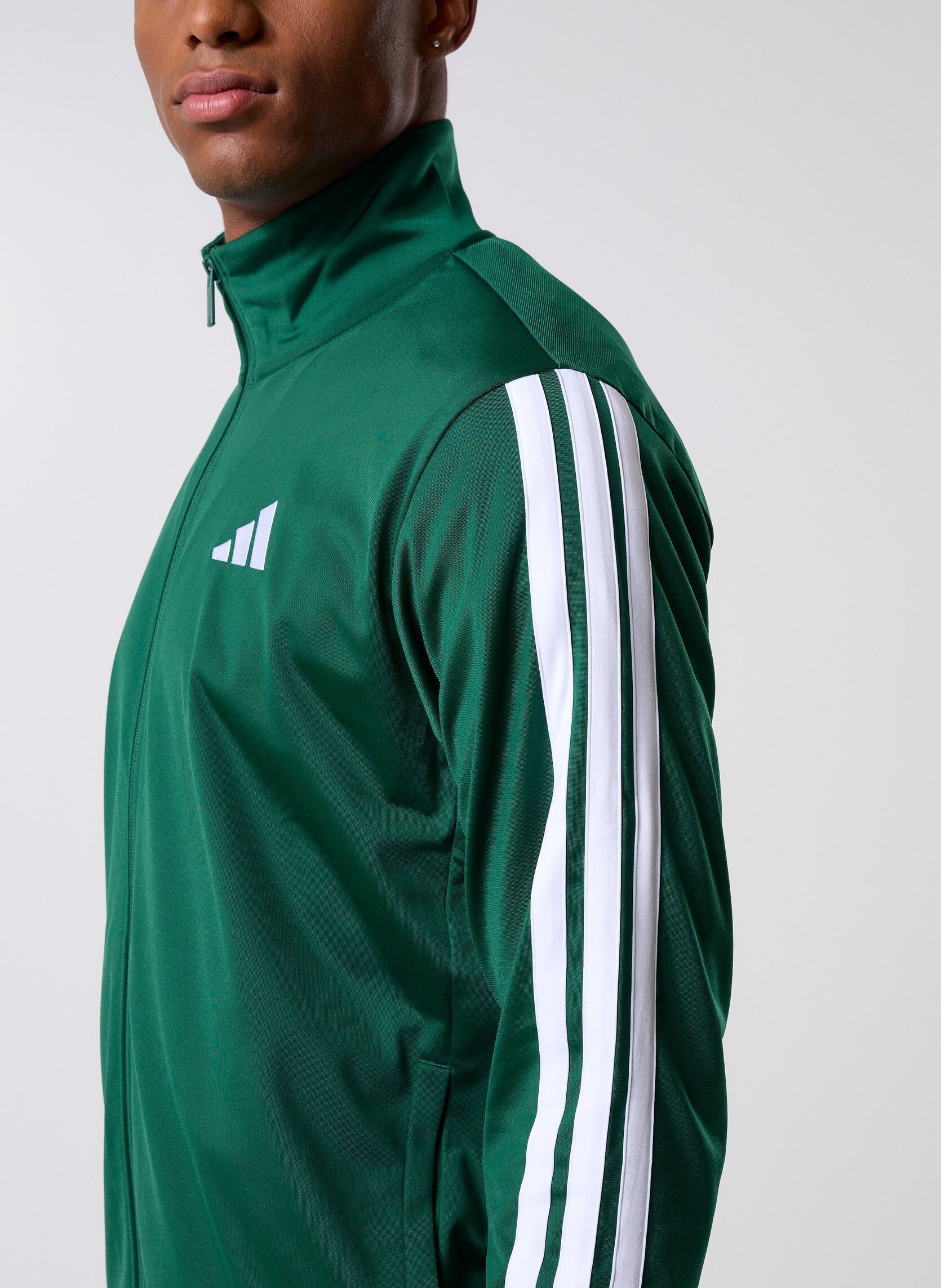 Vestes de survêtement M 3S TR TT homme vert adidas sportswear Vestes de survêtement M 3S TR TT homme vert Cgreen