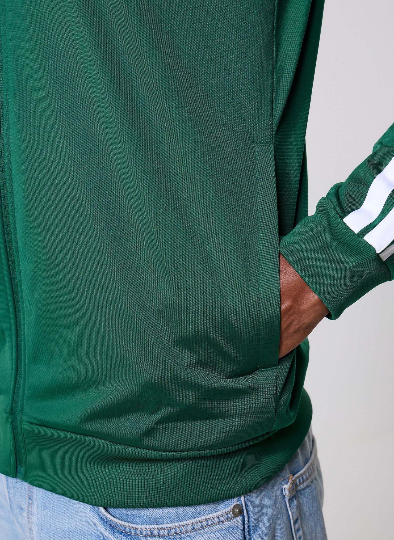 Vestes de survêtement M 3S TR TT homme vert adidas sportswear Vestes de survêtement M 3S TR TT homme vert Cgreen