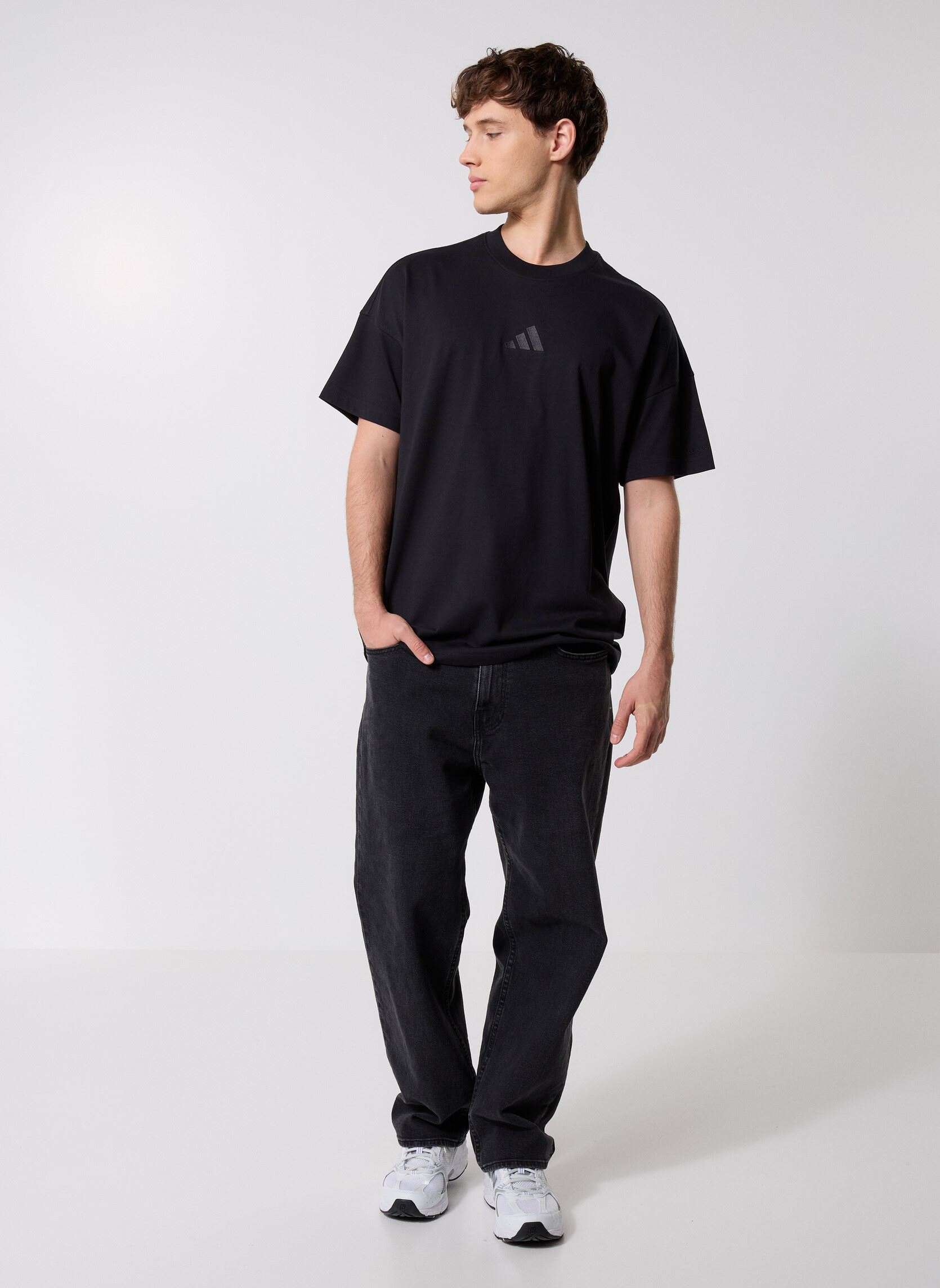 Kurzarm-T-Shirts M A SZN T herren schwarz adidas sportswear Kurzarm-T-Shirts M A SZN T herren schwarz Black