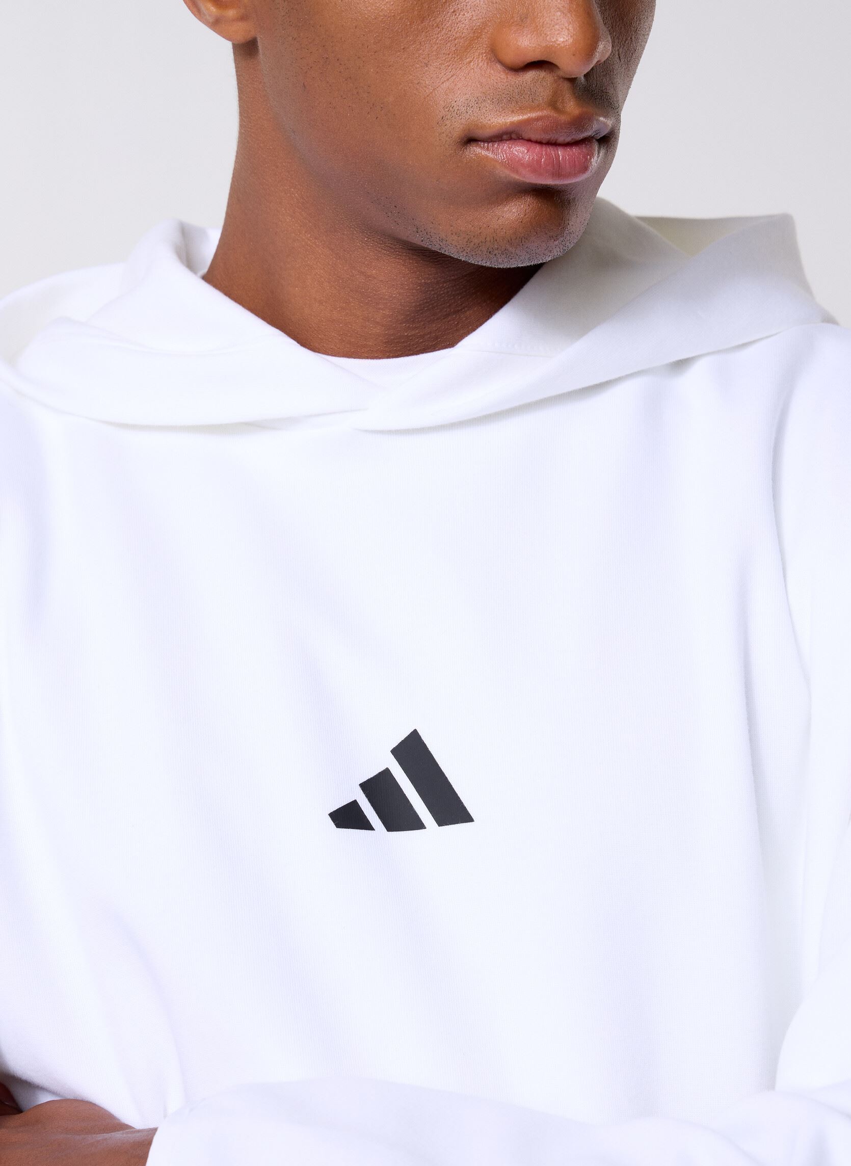 Sweats à capuche M FI SL HD homme blanc adidas sportswear Sweats à capuche M FI SL HD homme blanc WHITE