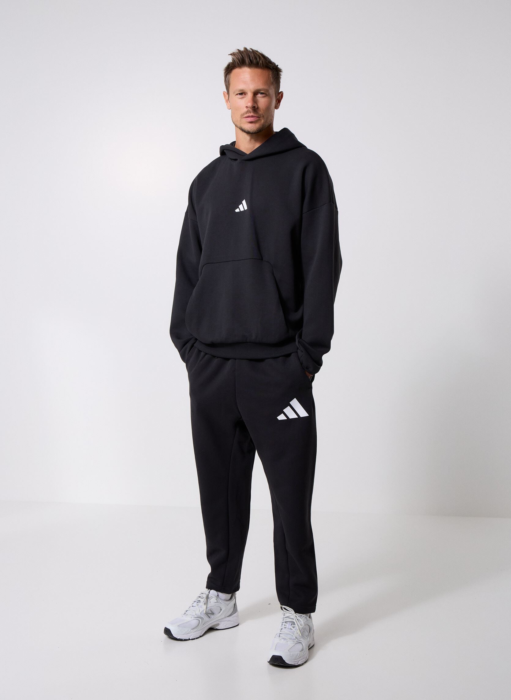 Sweats à capuche M FI SL HD homme noir adidas sportswear Sweats à capuche M FI SL HD homme noir BLACK
