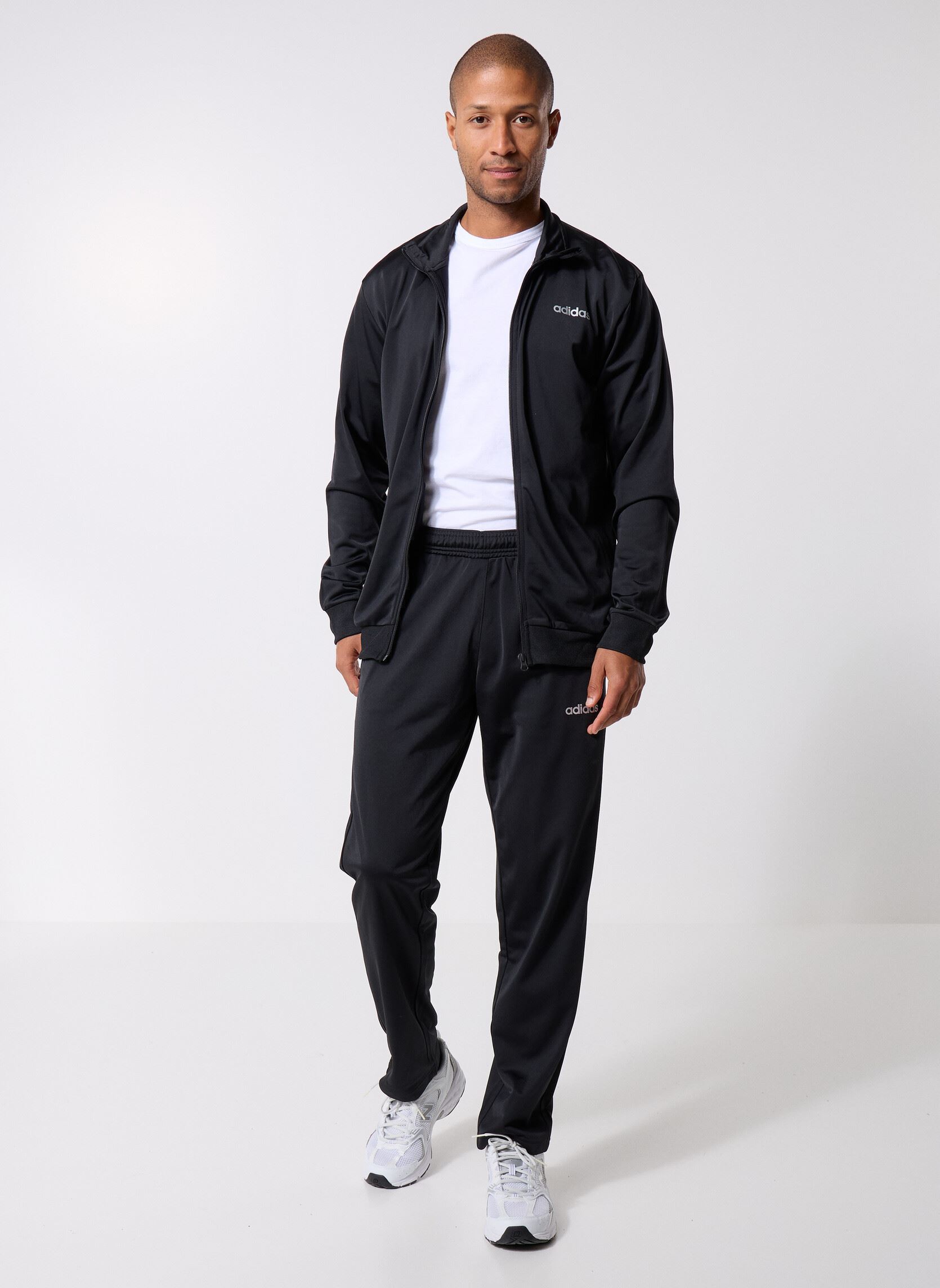 Vestes de survêtement M TR LINEAR TS homme noir adidas sportswear Vestes de survêtement M TR LINEAR TS homme noir Black