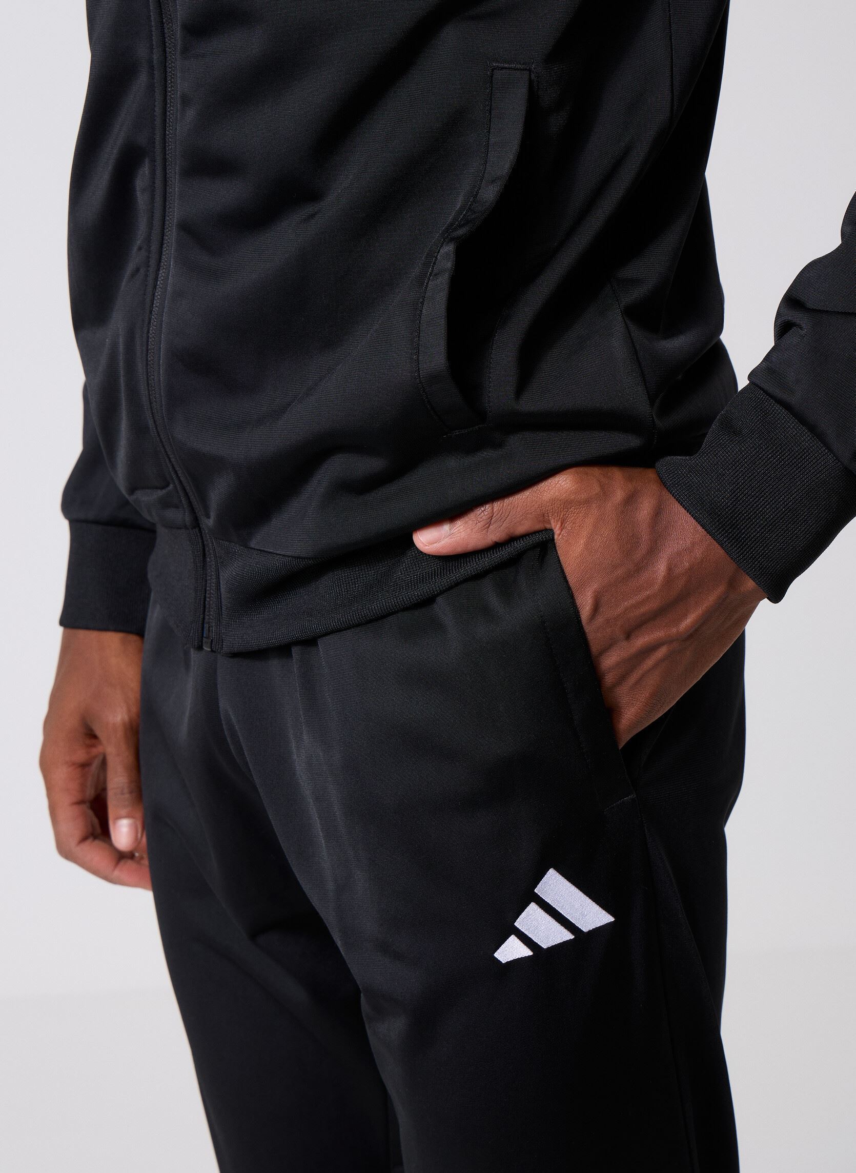 Trainingspakken M TS heren zwart adidas sportswear Trainingspakken M TS heren zwart Black