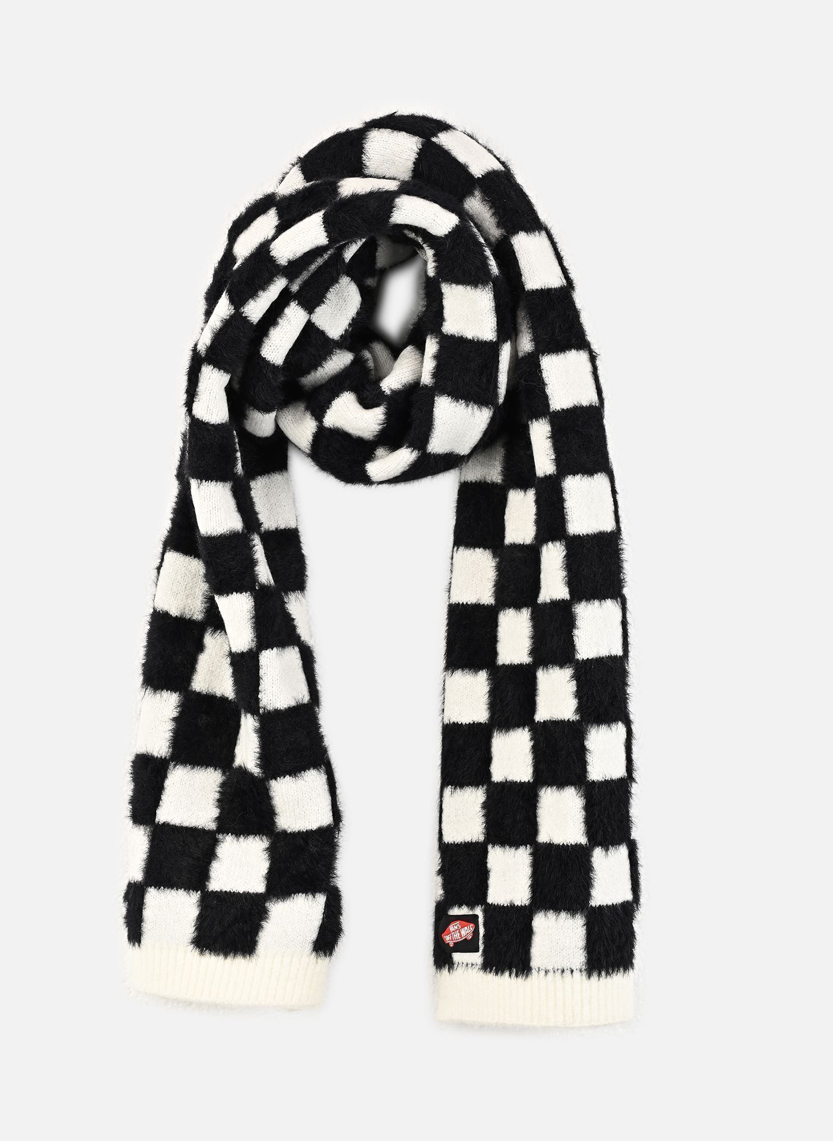 Sjaals Off The Wall Scarf zwart Vans Sjaals Off The Wall Scarf zwart BLACK-WHITE