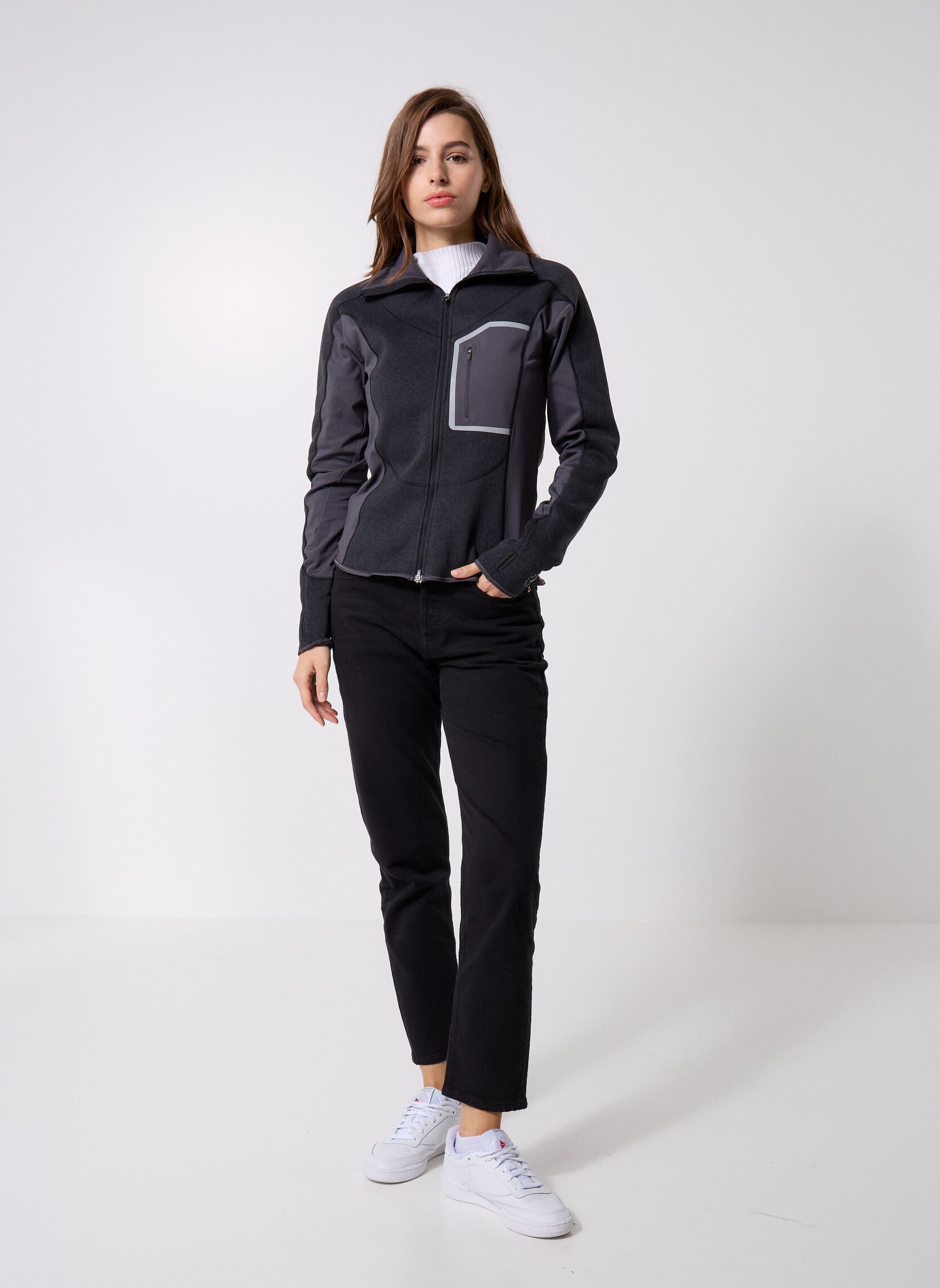 Vestes Asmc Tpa Cw Mid femme noir adidas by Stella McCartney Vestes Asmc Tpa Cw Mid femme noir BLACK