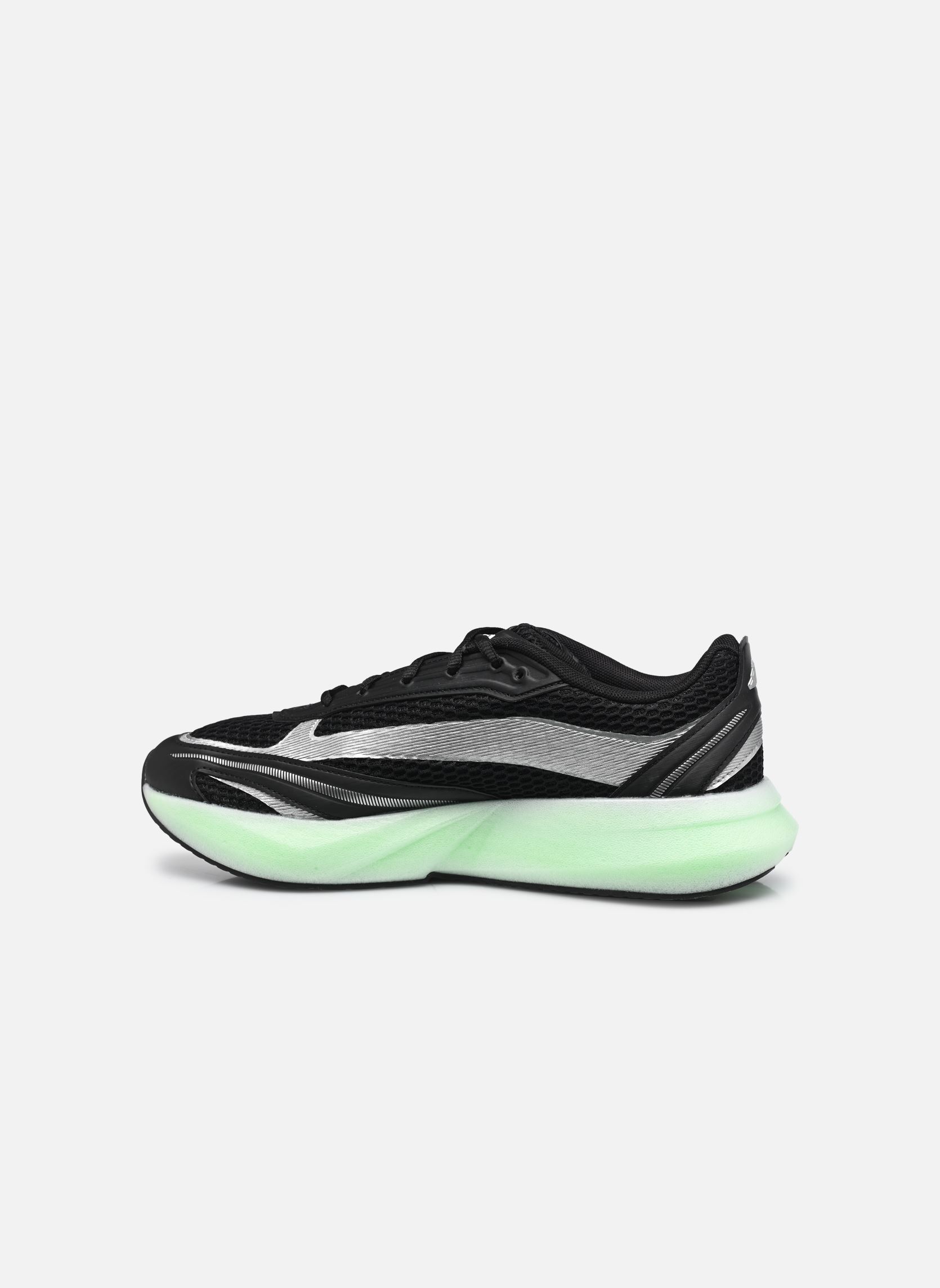 Sneakers Lightblaze GLOW heren zilver adidas sportswear Sneakers Lightblaze GLOW heren zilver CBLACK/SILVMT/LIMBUR