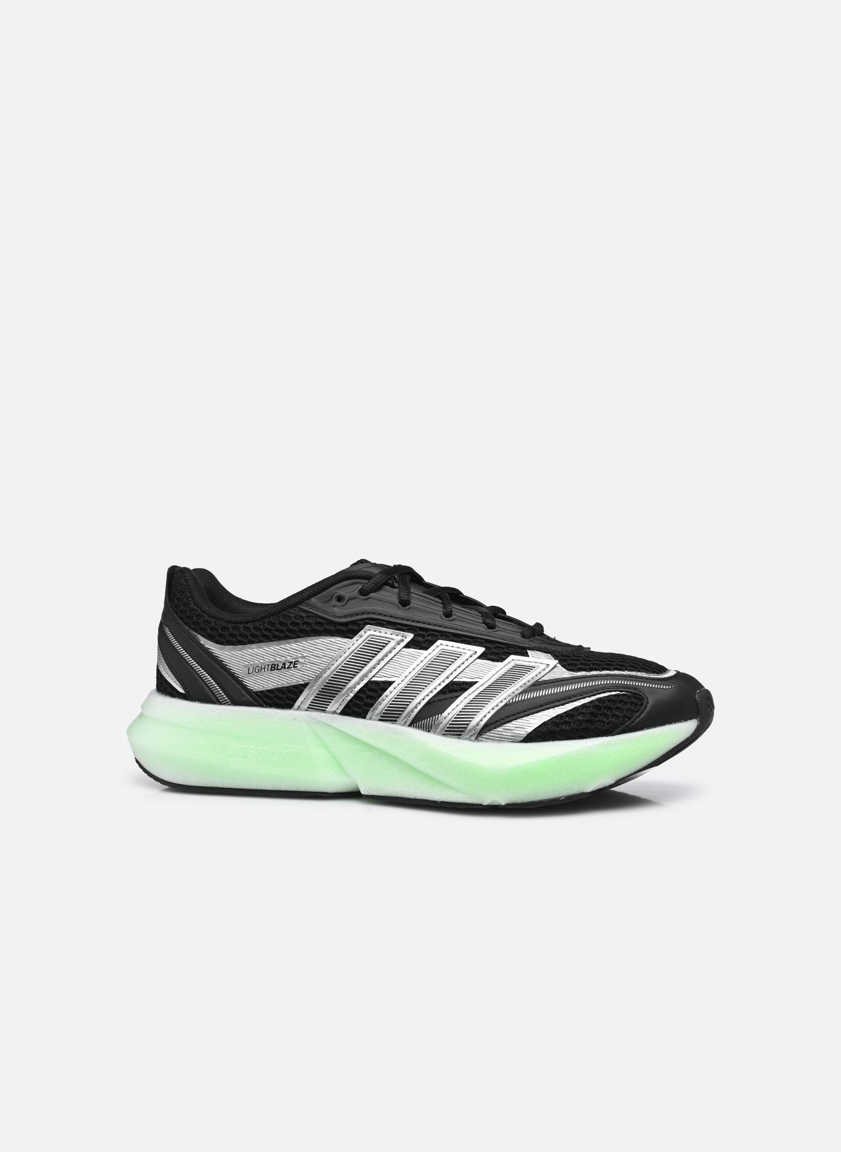 Sneakers Lightblaze GLOW heren zilver adidas sportswear Sneakers Lightblaze GLOW heren zilver CBLACK/SILVMT/LIMBUR