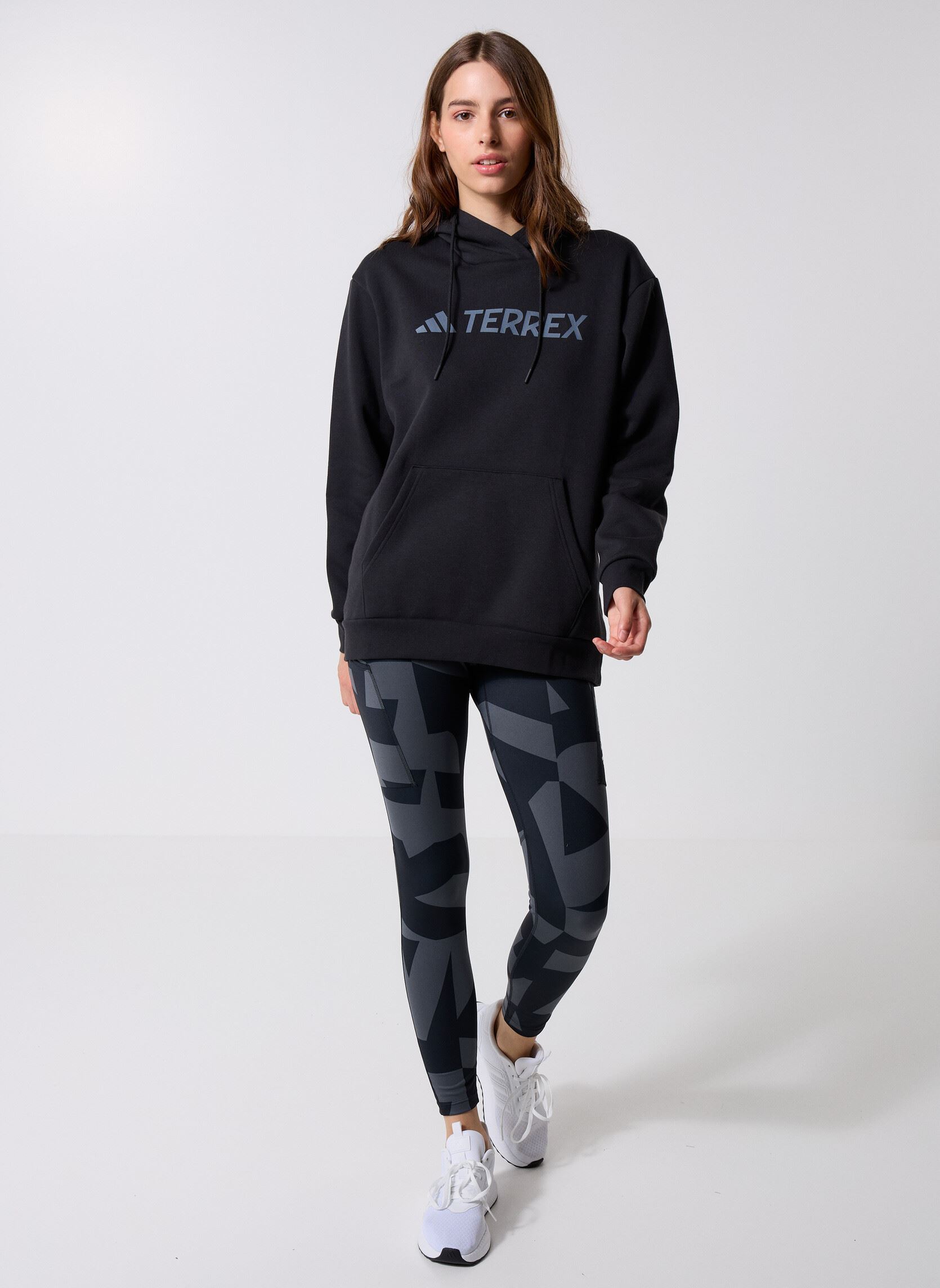 Sweats à capuche W Mt L Logo HD femme noir adidas performance Sweats à capuche W Mt L Logo HD femme noir Black