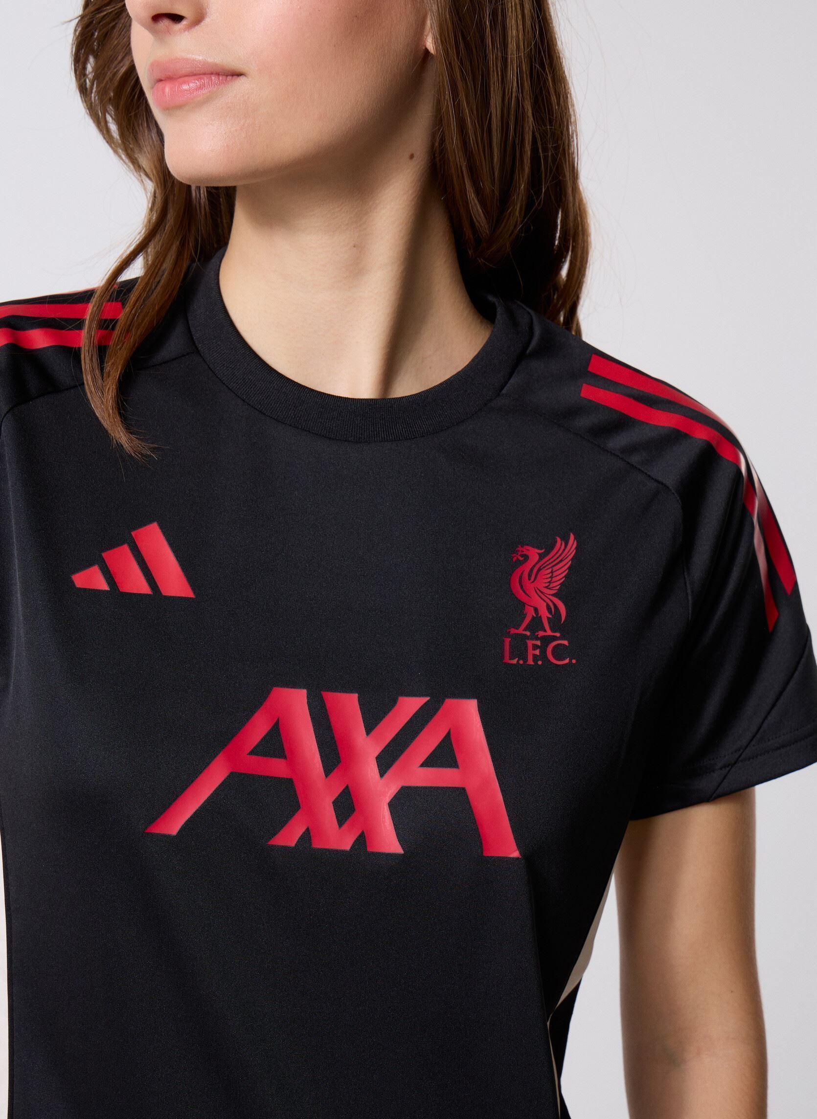 Tee-shirts manches courtes Lfc Tr Jst W femme noir adidas performance Tee-shirts manches courtes Lfc Tr Jst W femme noir Black