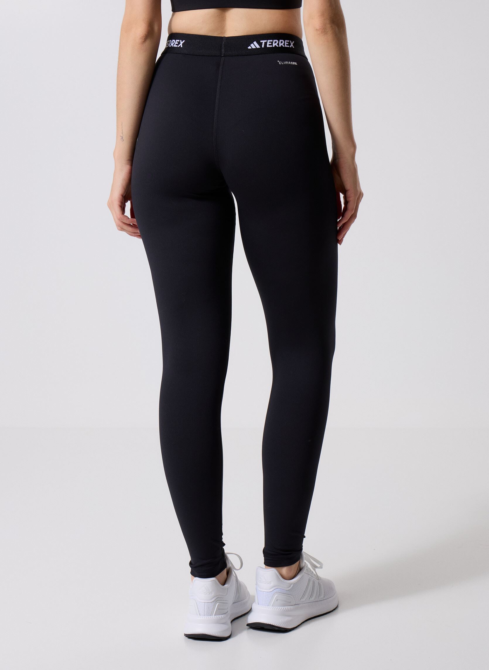 Leggings Multi Synt Ti W dames zwart adidas performance Leggings Multi Synt Ti W dames zwart Black