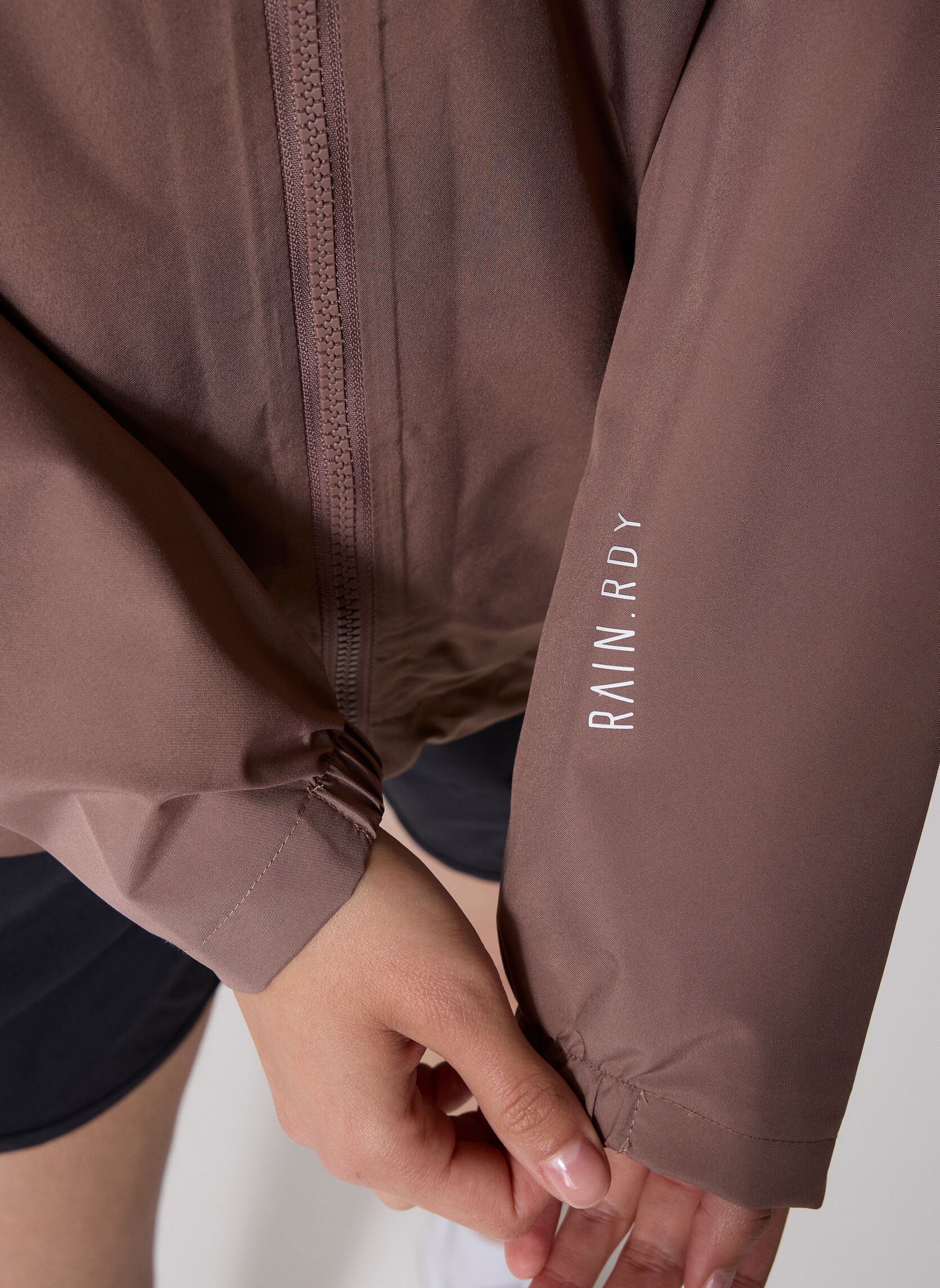 Vestes imperméable W Mt 2l Rain JK femme marron adidas performance Vestes imperméable W Mt 2l Rain JK femme marron Earstr/Trabrn