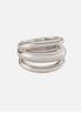 Bague Argent Cœur Ouvragé Taille 56 - Occasion En Très Bon état (TBE)