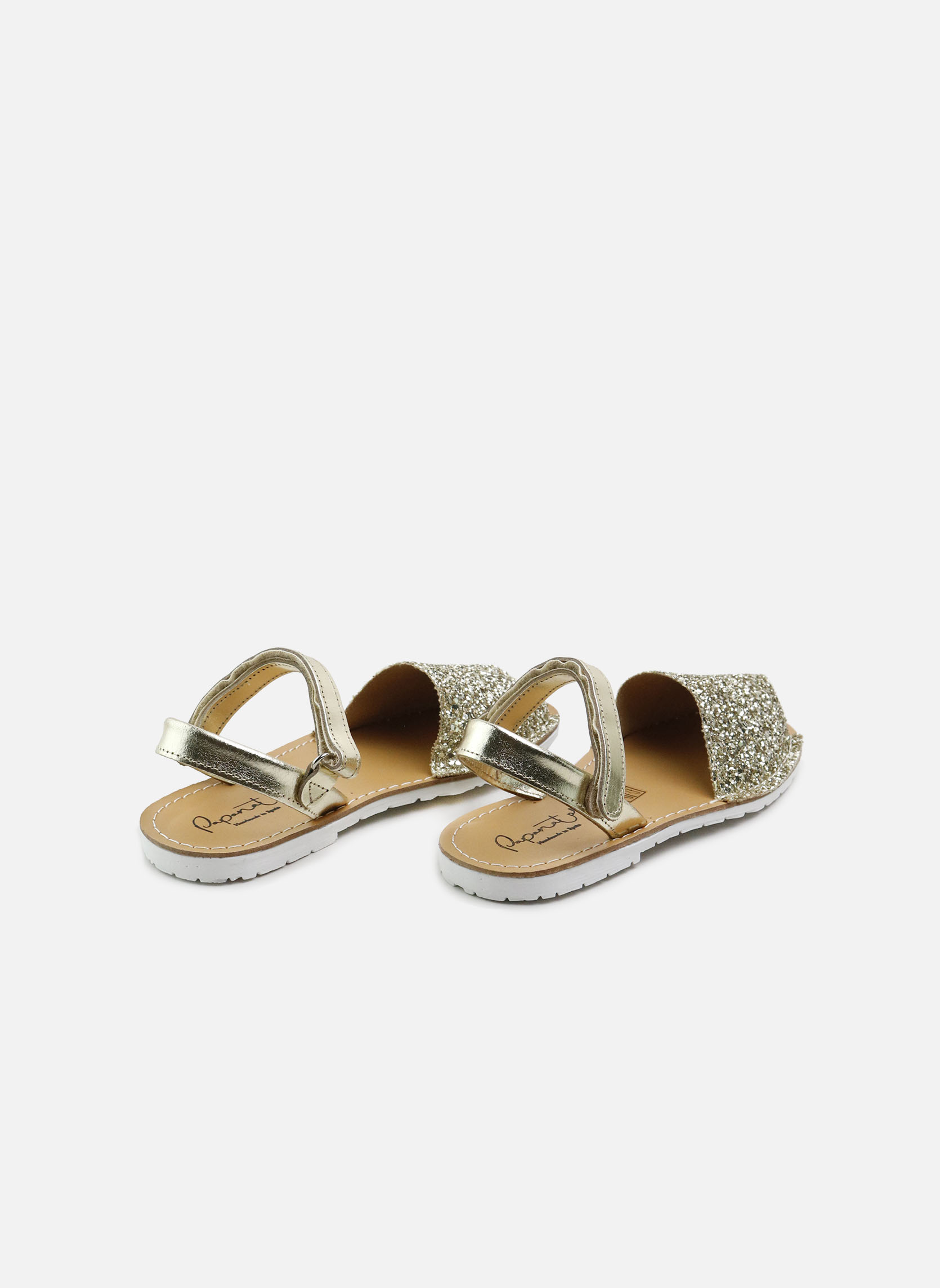 Sandales Sandales AG48108-TOP-GLITTER-PLATINO Oro fille or et bronze Eli 1957 Sandales Sandales AG48108-TOP-GLITTER-PLATINO Oro fille or et bronze Or