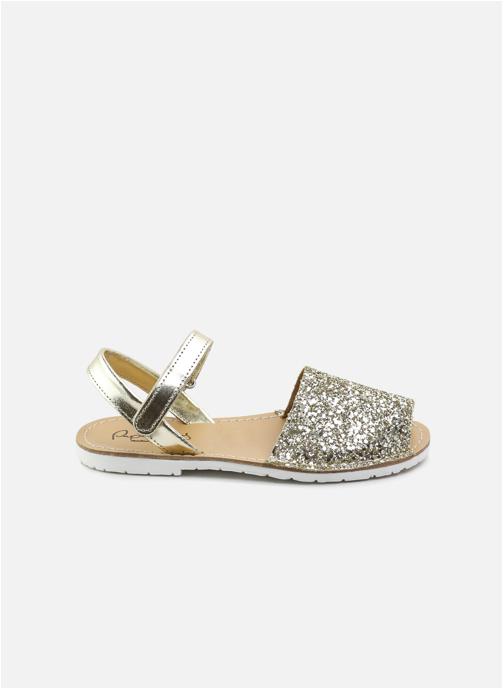 Eli 1957 Sandales Sandales AG48108-TOP-GLITTER-PLATINO Oro femme or et bronze