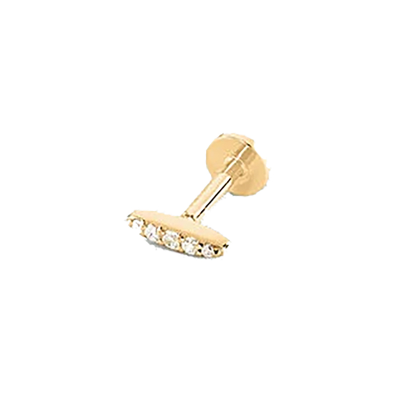 Limerencia Boucles D'Oreilles En Titane Pour Femme – Hypoallergéniques Et Vissées, 20G Piercing Tragus/Helix En Titane Médical Grade Pour Oreilles Sensibles Et Cartilage
