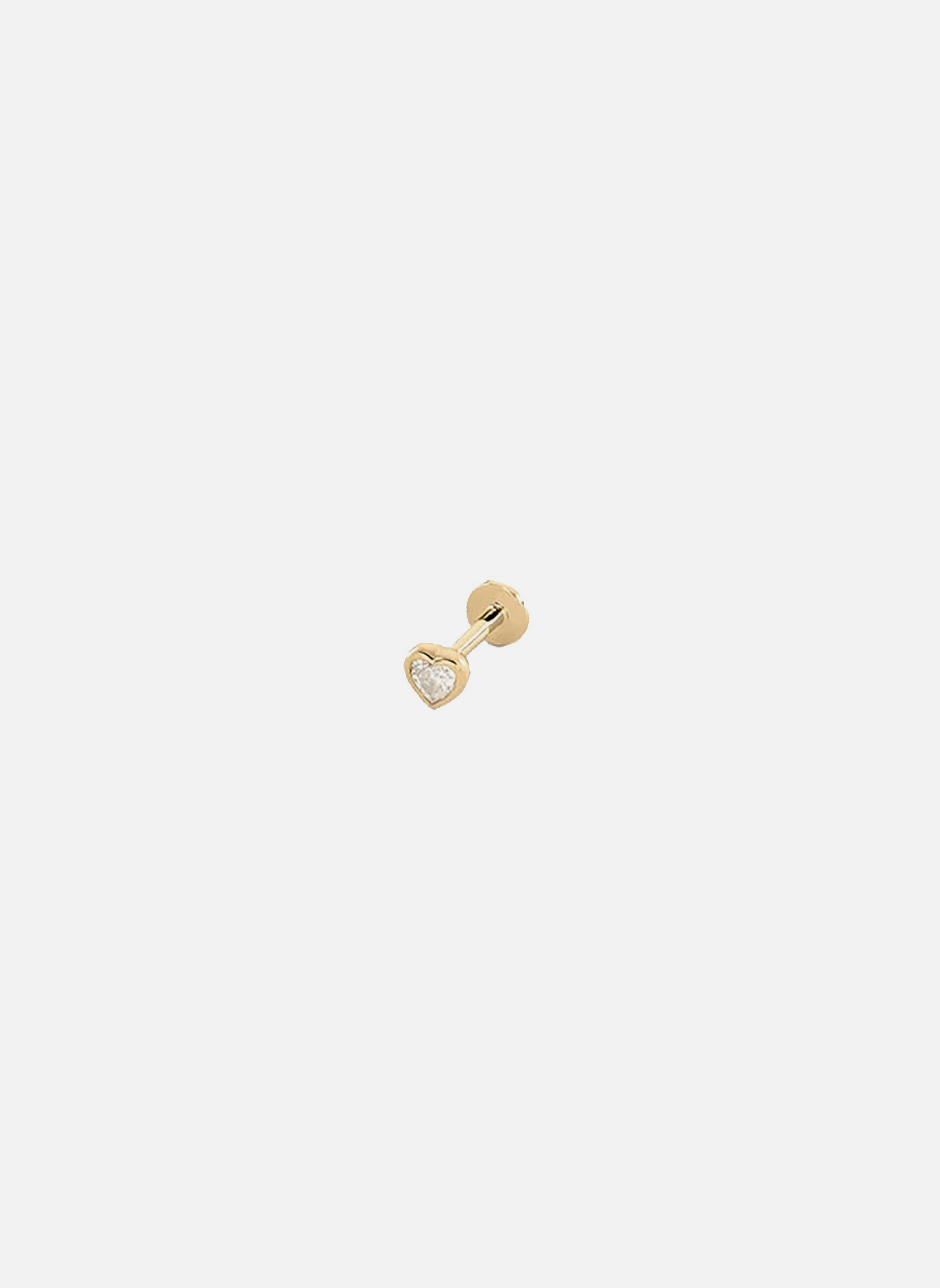 Boucles D’Oreilles Clips Cœur Cristaux - Marque AGATHA - Vintage - Occasion