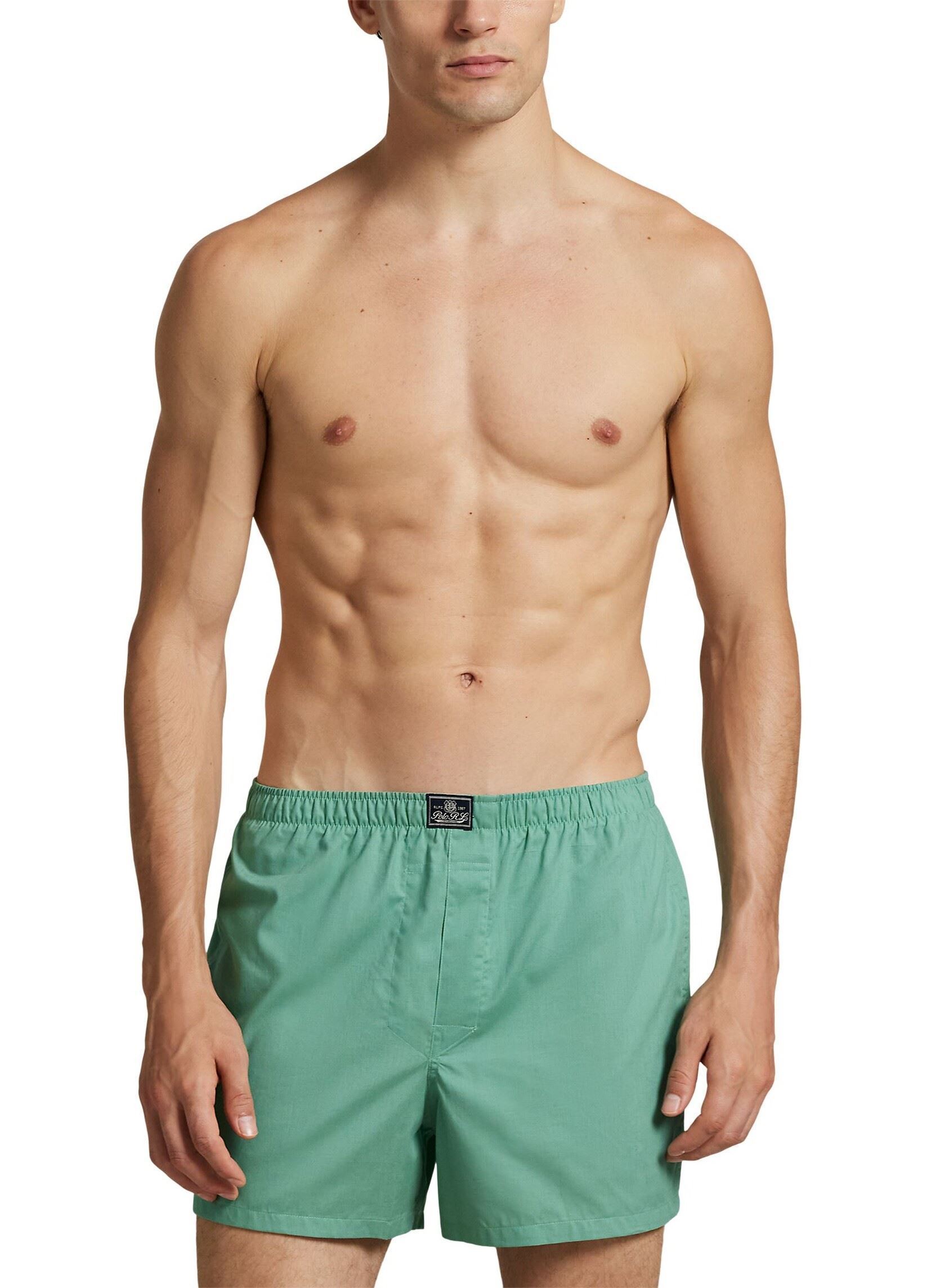 Caleçons OPEN BOXER-3 PACK-BOXER homme blanc Polo Ralph Lauren Caleçons OPEN BOXER-3 PACK-BOXER homme blanc 3PK WHT AOPP/HVN GRN/NVY PLD