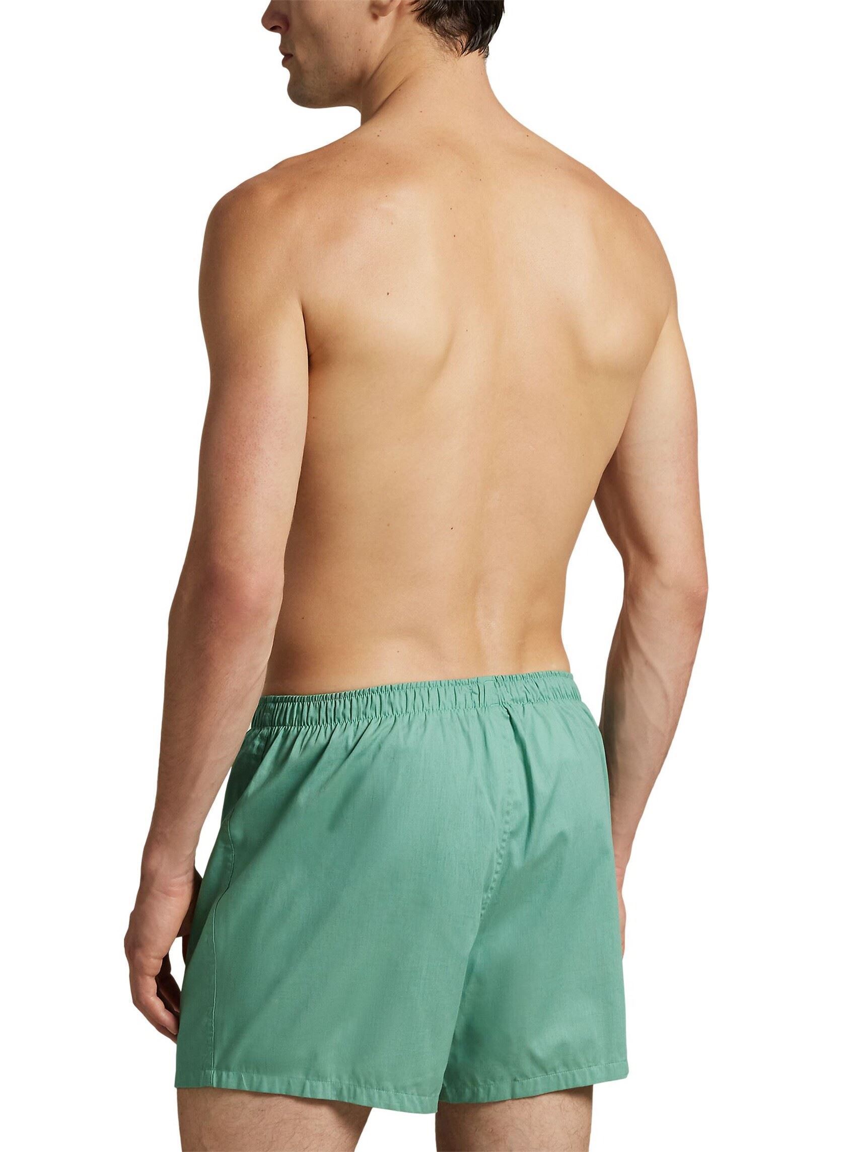 Caleçons OPEN BOXER-3 PACK-BOXER homme blanc Polo Ralph Lauren Caleçons OPEN BOXER-3 PACK-BOXER homme blanc 3PK WHT AOPP/HVN GRN/NVY PLD